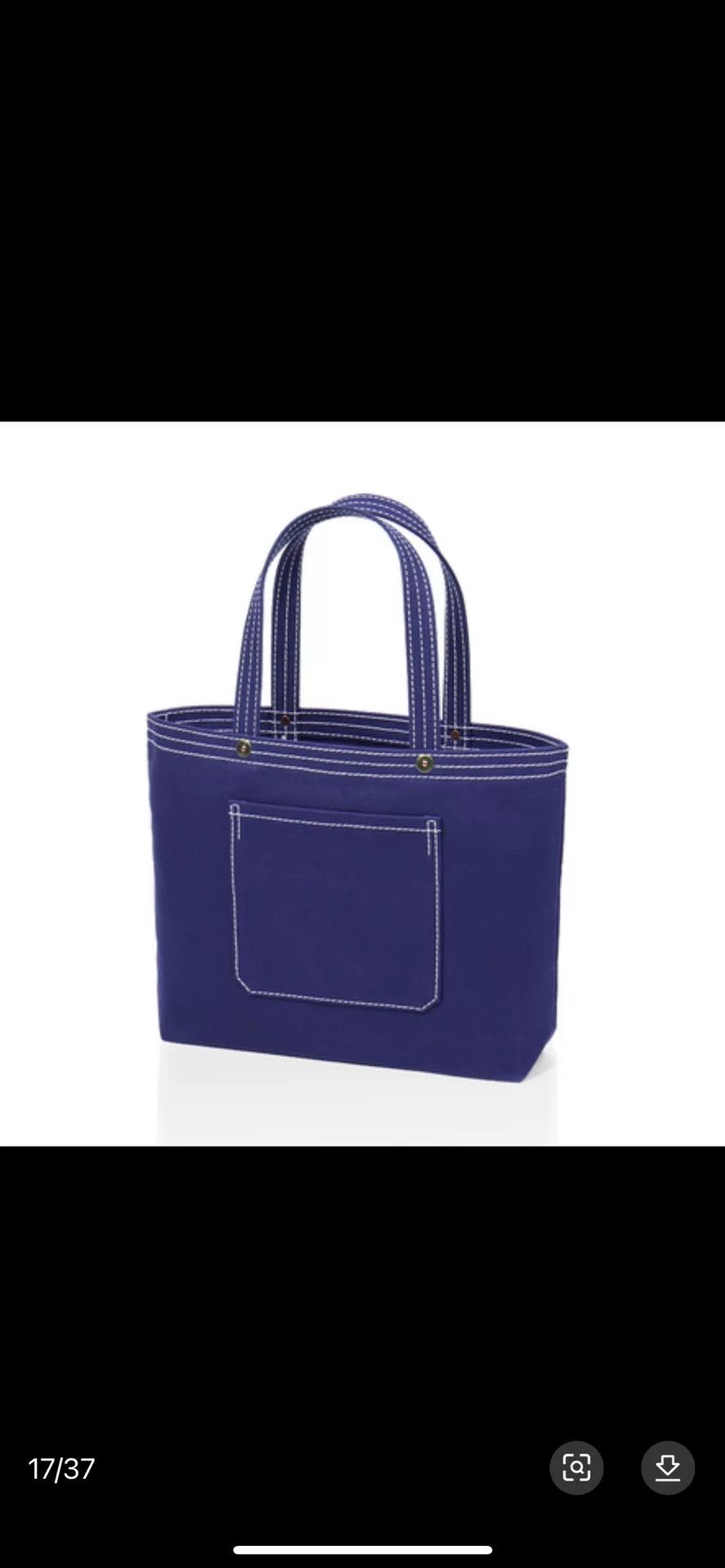Ichizawa Shinzaburo Hanpu Ichizawa Shinzaburo 17C Canvas Bag Size ONE SIZE - 8 Thumbnail