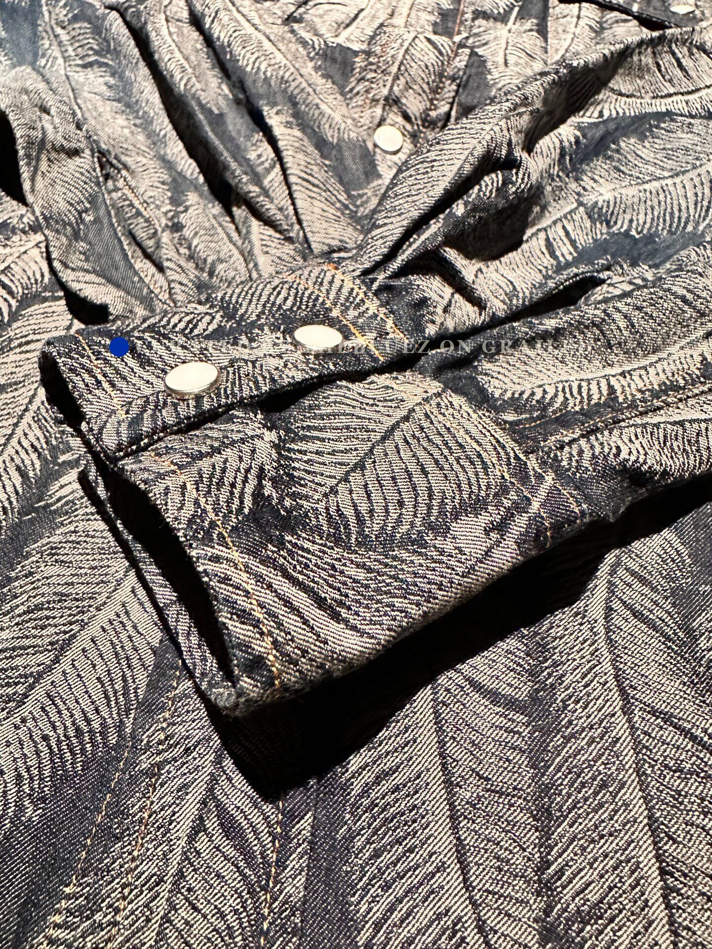 Kapital Kapital Feather Tassel Denim Shirt Size US M / EU 48-50 / 2 - 6 Thumbnail