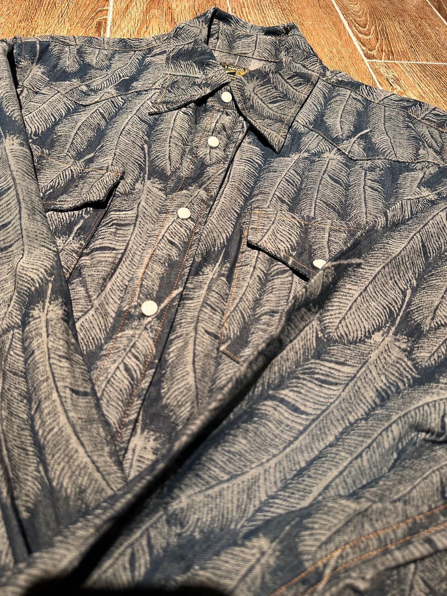 Kapital Kapital Feather Tassel Denim Shirt Size US M / EU 48-50 / 2 - 3 Thumbnail