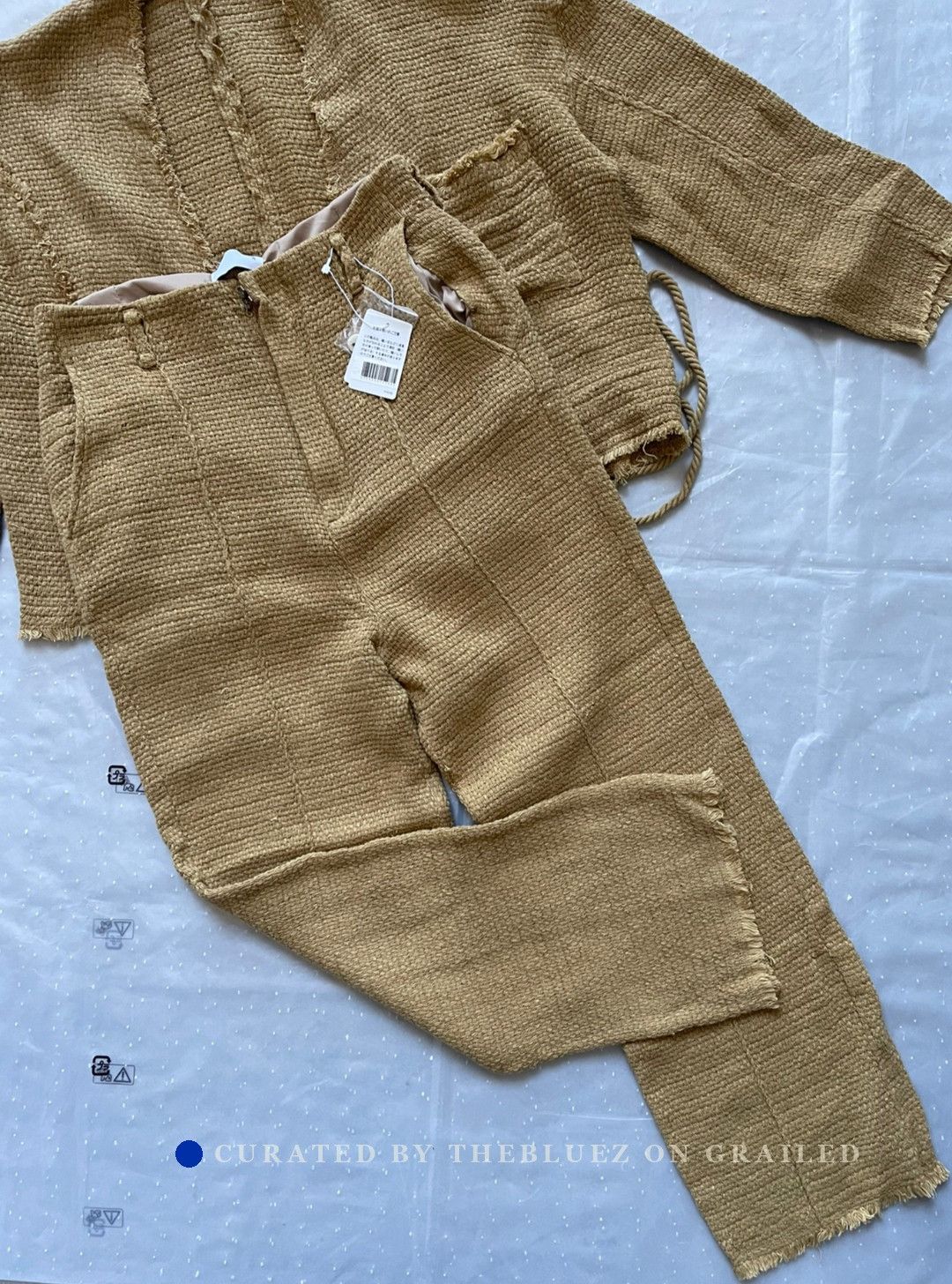 Other KBF Cotton Knitted Mesh Pants Size 26" / US 2 / IT 38 - 5 Thumbnail