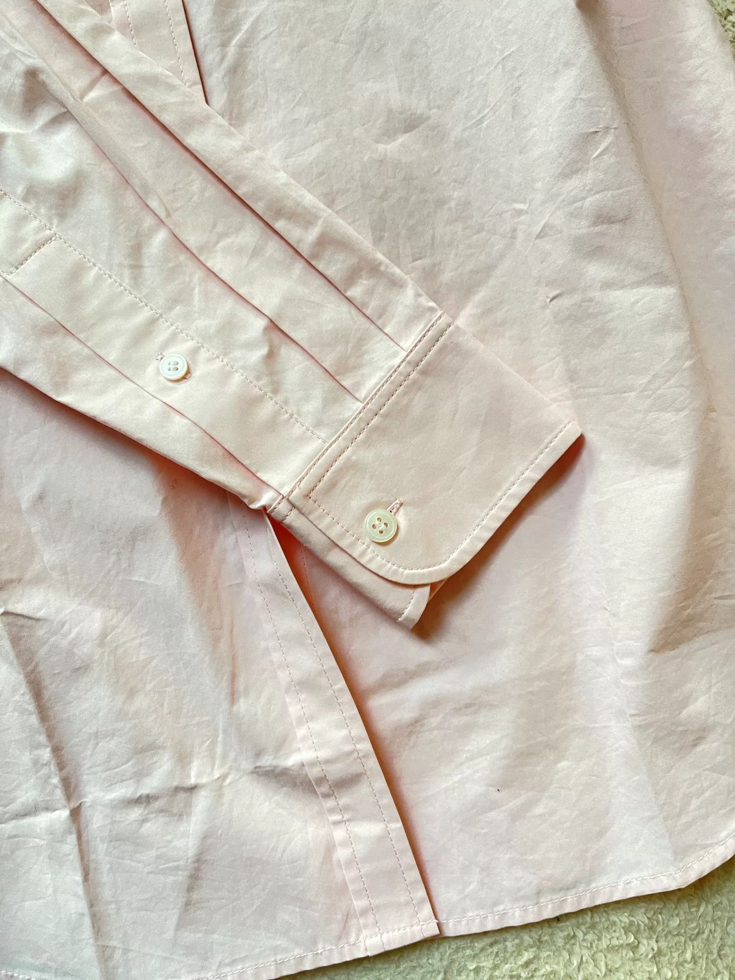 Acne Studios ACNE Pink Long-Sleeve Shirt Size M / US 6-8 / IT 42-44 - 6 Thumbnail
