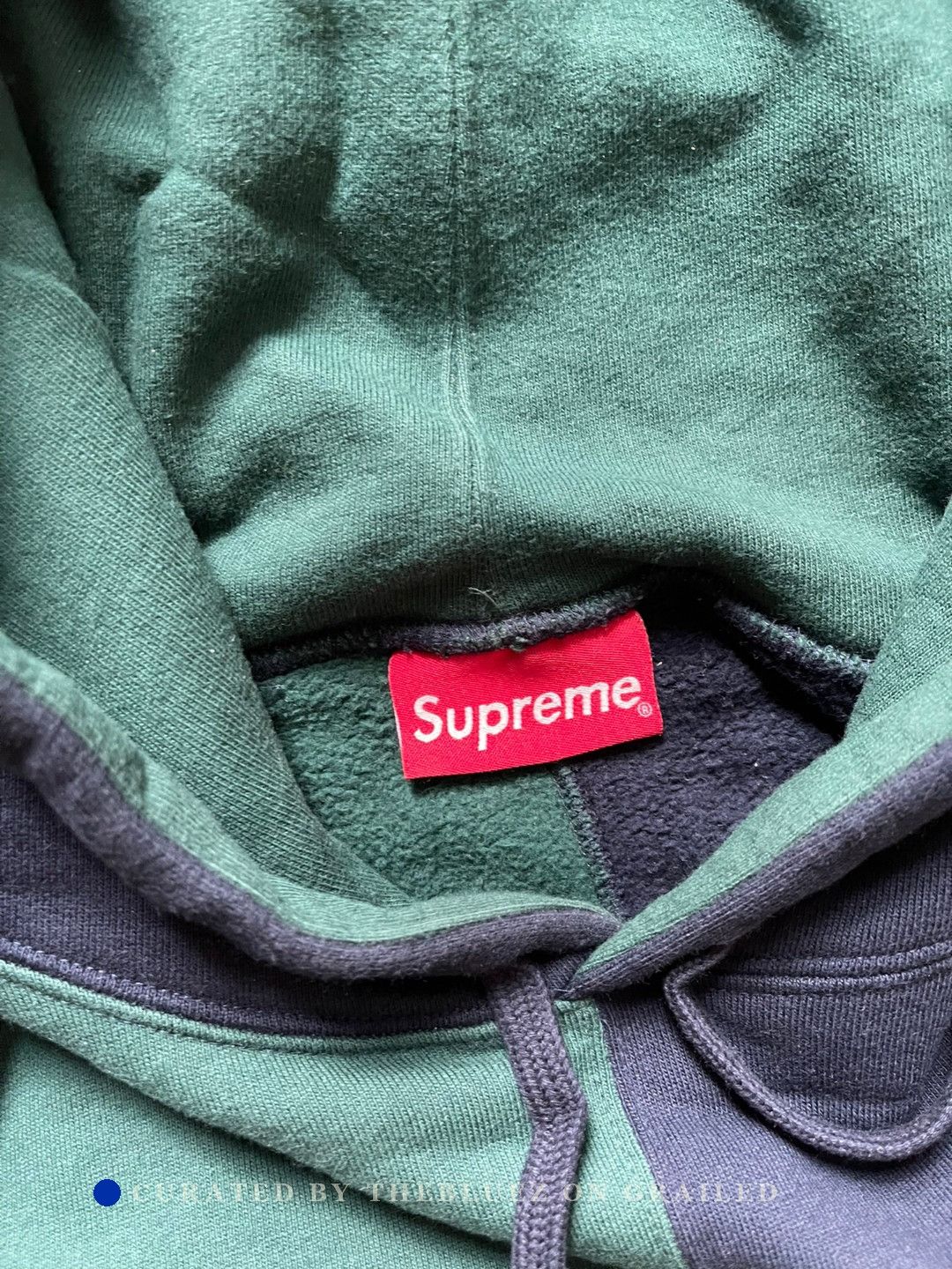 Supreme Supreme FW18 Tricolor Hooded Sweatshirt Size US XL / EU 56 / 4 - 6 Thumbnail