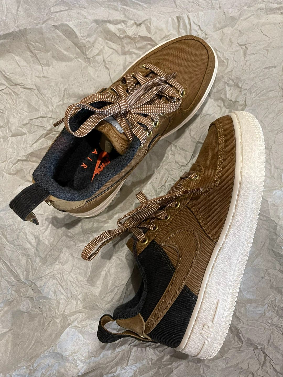 Carhartt Wip Carhartt WIP x Nike Air Force 1 Low PRM Size US 5 / IT 35 - 8 Thumbnail
