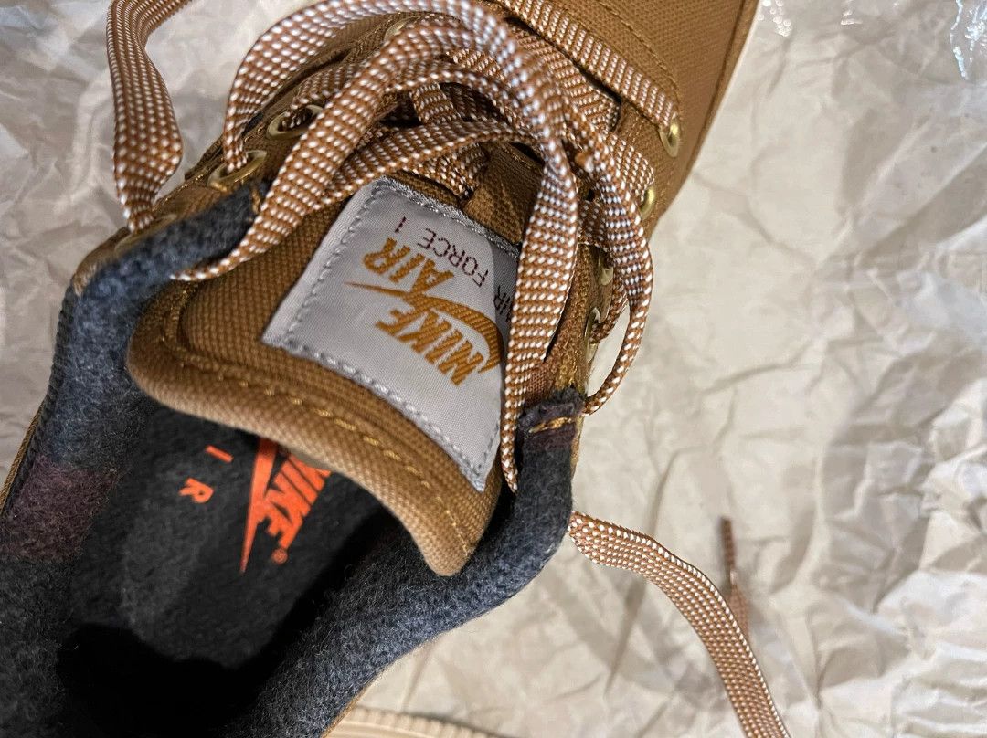 Carhartt Wip Carhartt WIP x Nike Air Force 1 Low PRM Size US 5 / IT 35 - 2 Thumbnail