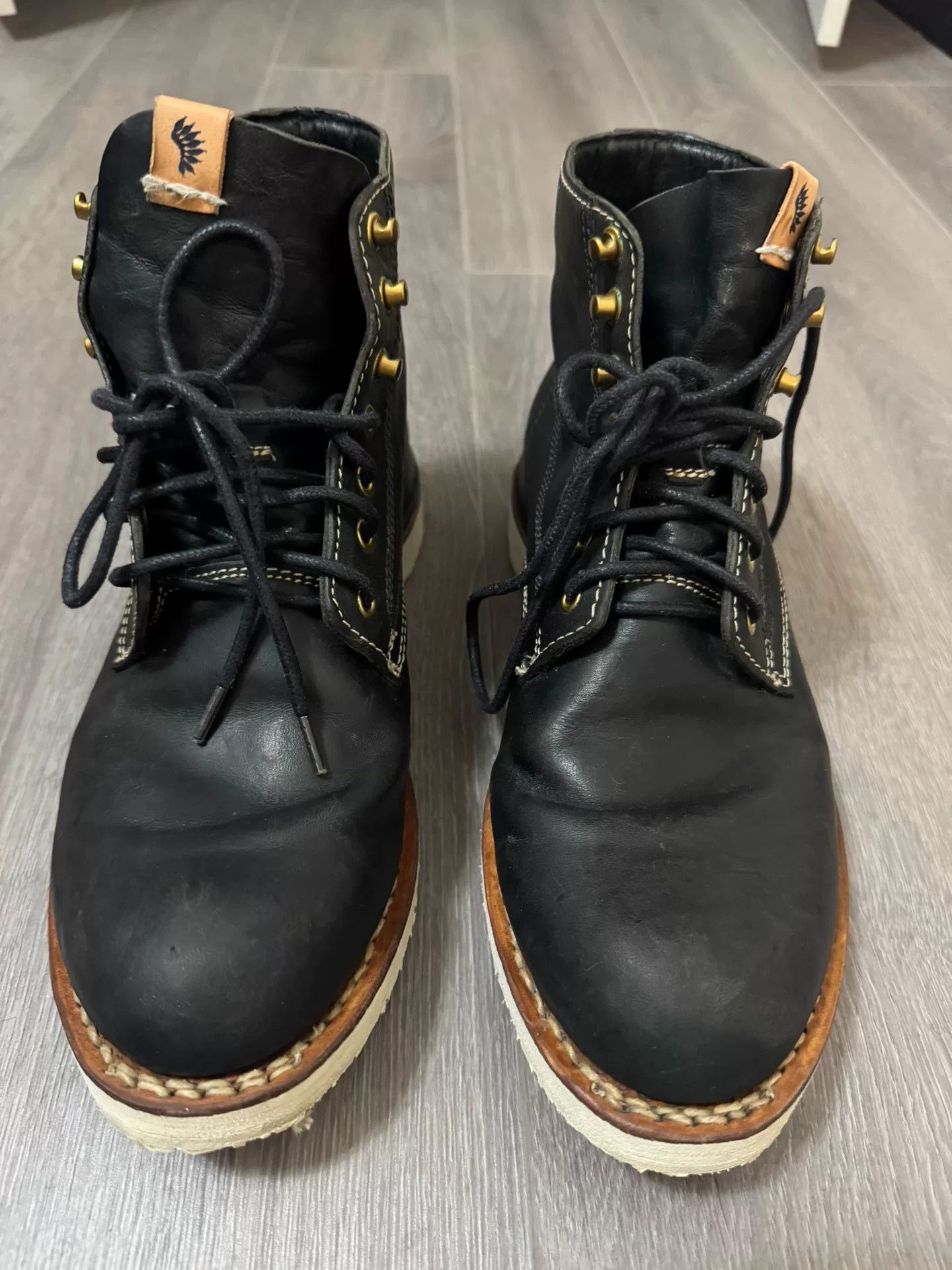 Visvim VISVIM VIRGIL BOOTS BLACK SIZE 9 Size US 9 / EU 42 - 5 Thumbnail
