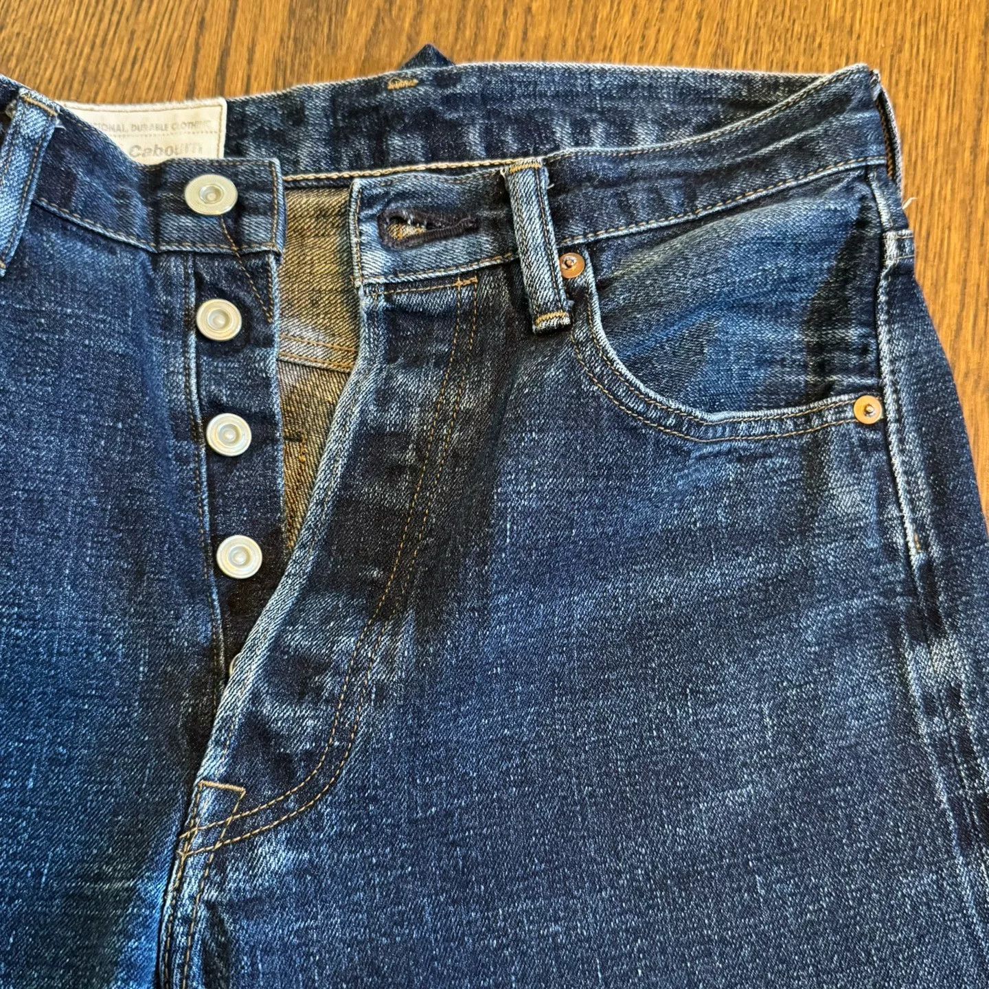 Nigel Cabourn Nigel Cabourn Women's Boyfriend 5-Pocket Jeans Size 34" / US 12 / IT 48 - 7 Thumbnail