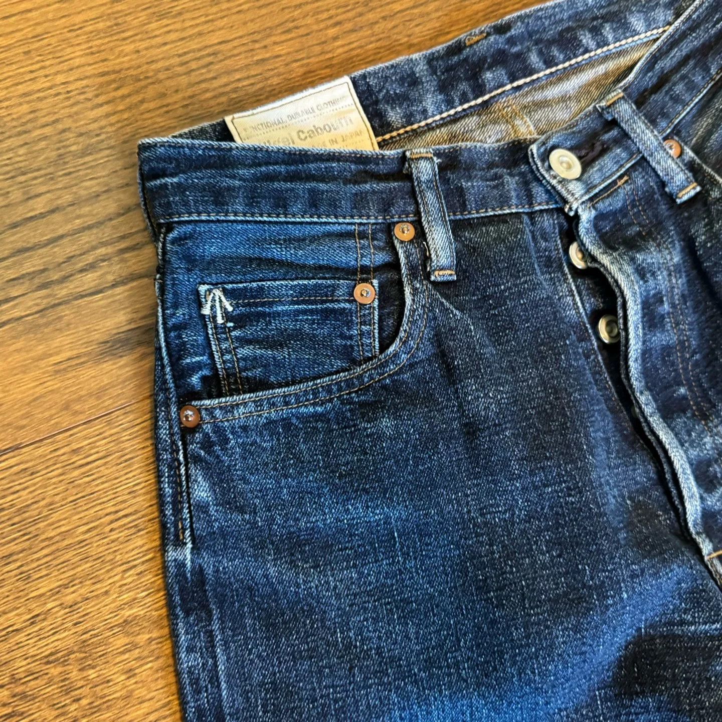 Nigel Cabourn Nigel Cabourn Women's Boyfriend 5-Pocket Jeans Size 34" / US 12 / IT 48 - 3 Thumbnail