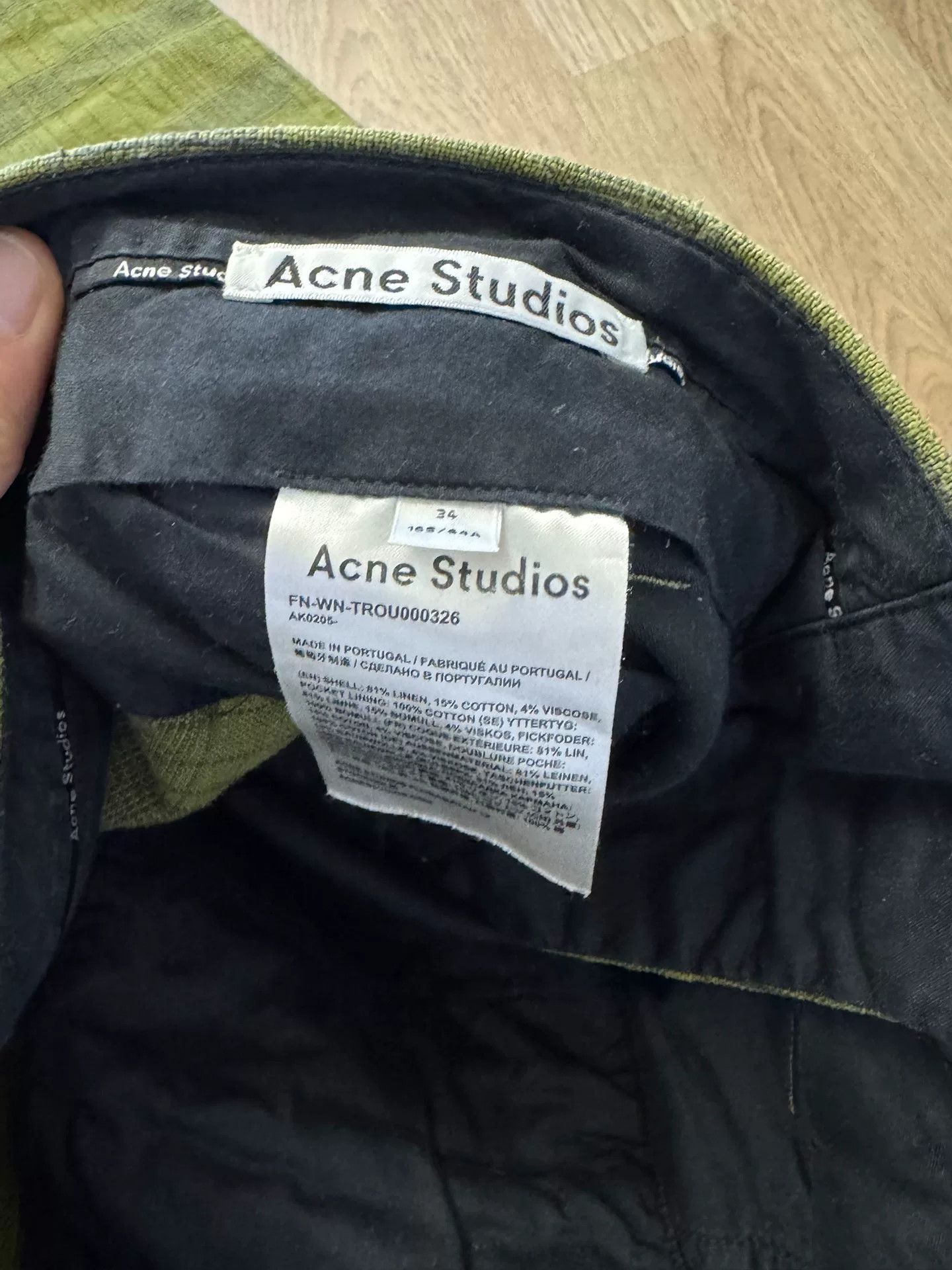 Acne Studios Acne Studios Women's Linen Blend Pants Size 34" / US 12 / IT 48 - 5 Thumbnail
