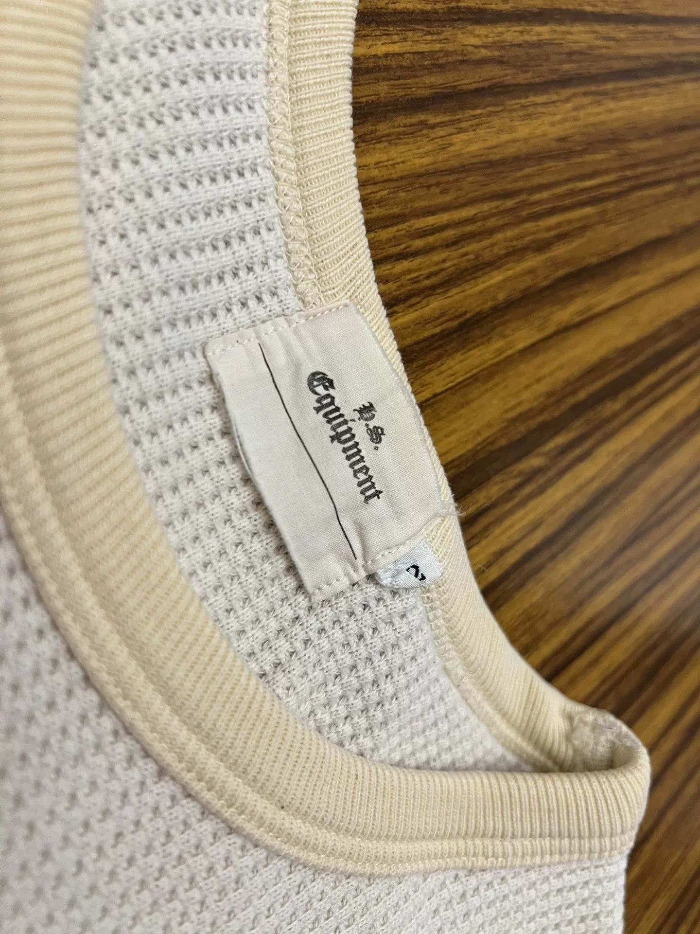 Other Haversack Premium Equipment Waffle Knit Sweatshirt Size US M / EU 48-50 / 2 - 2 Thumbnail