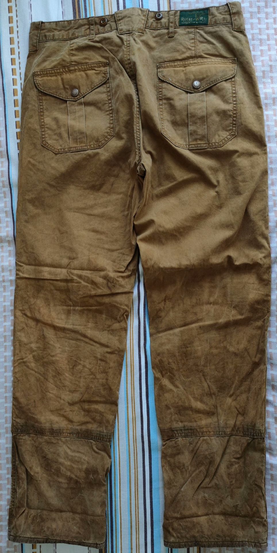 Rugby Ralph Lauren Rugby by RL Distressed Cargo Pants Size US 31 - 2 Thumbnail