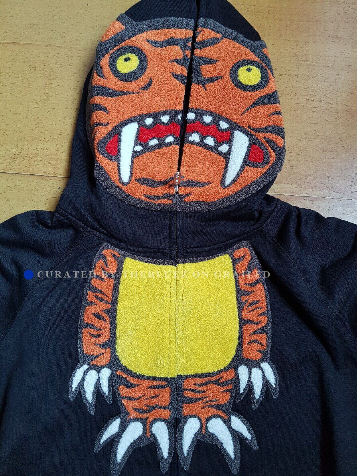 Other DEVIL NUT Tiger Embroidered Cotton Hoodie Size US S / EU 44-46 / 1 - 3 Thumbnail
