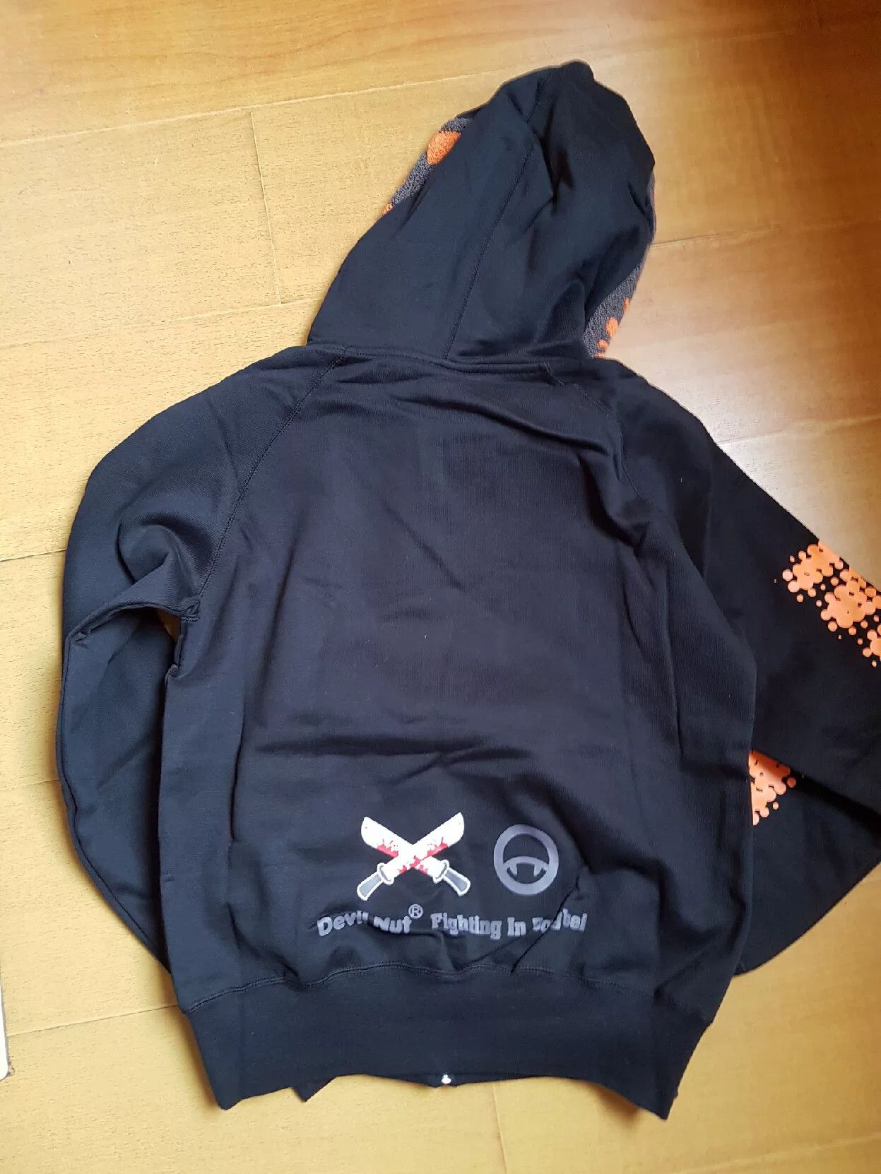 Other DEVIL NUT Tiger Embroidered Cotton Hoodie Size US S / EU 44-46 / 1 - 2 Thumbnail