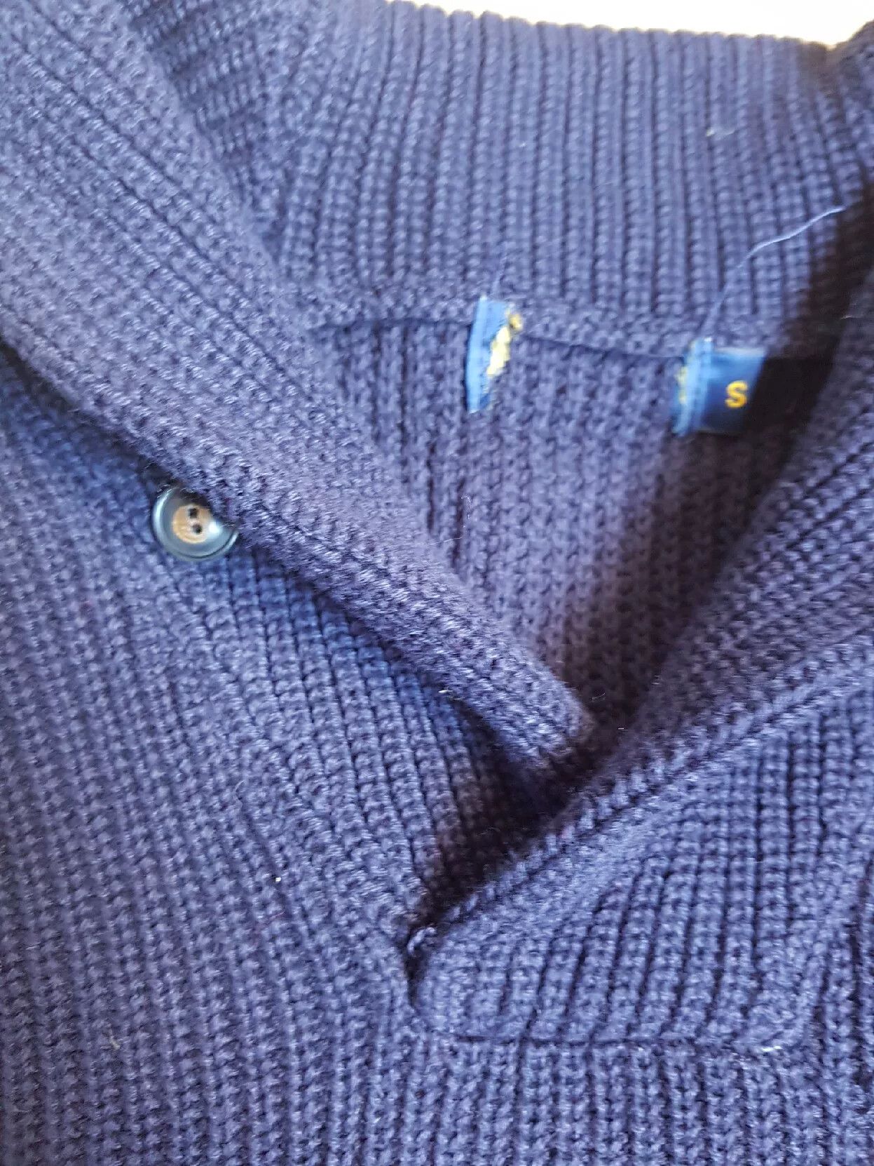 RRL Ralph Lauren RRL Cotton Shawl Collar Sweater S Size US S / EU 44-46 / 1 - 3 Thumbnail