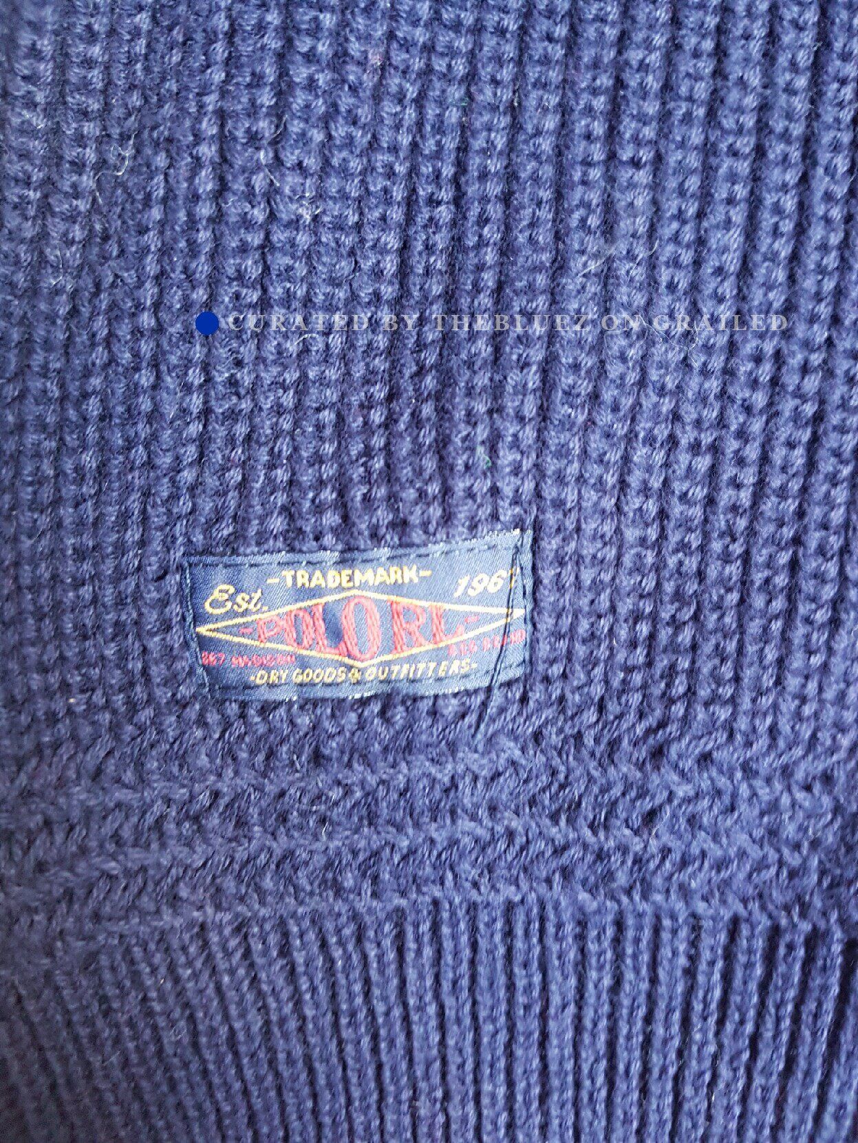 RRL Ralph Lauren RRL Cotton Shawl Collar Sweater S Size US S / EU 44-46 / 1 - 5 Thumbnail