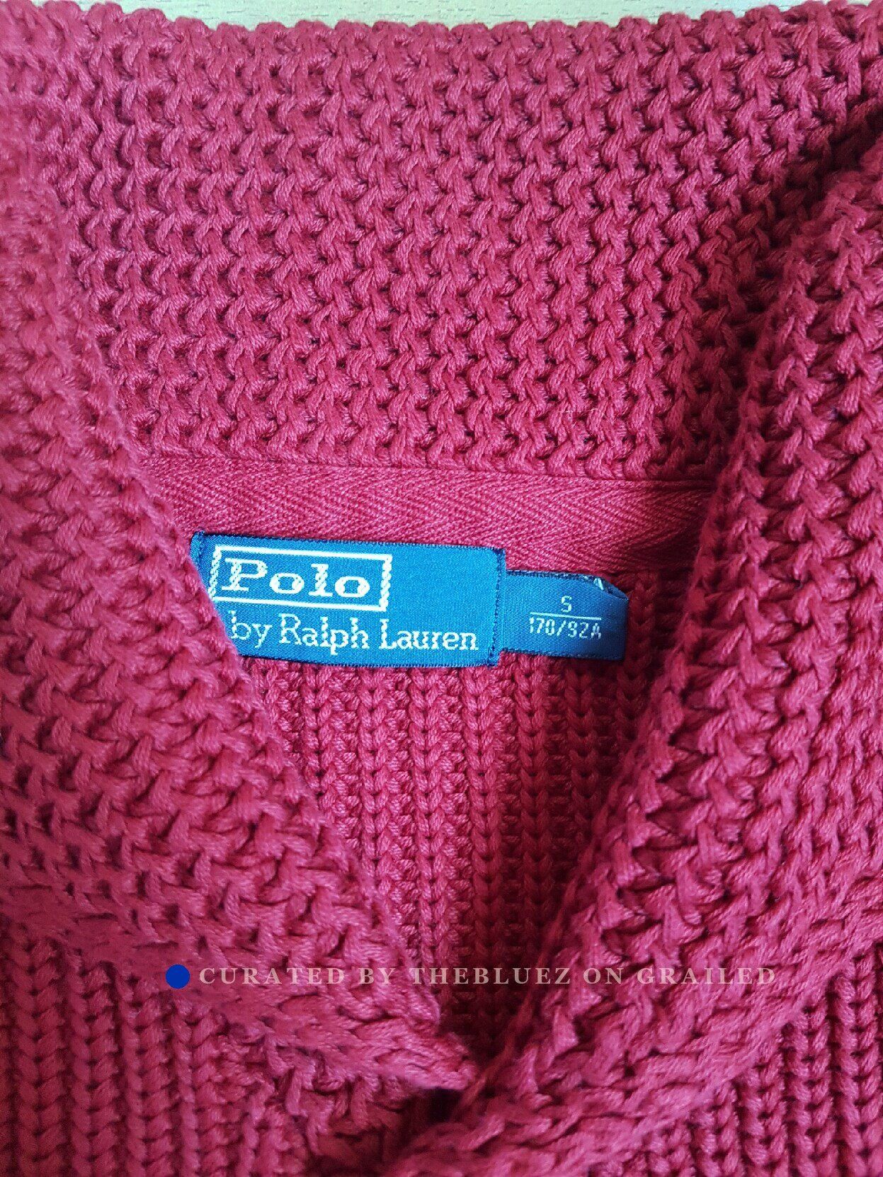 RRL Ralph Lauren RLL RL Thick Cardigan Sweater S Size US S / EU 44-46 / 1 - 2 Thumbnail