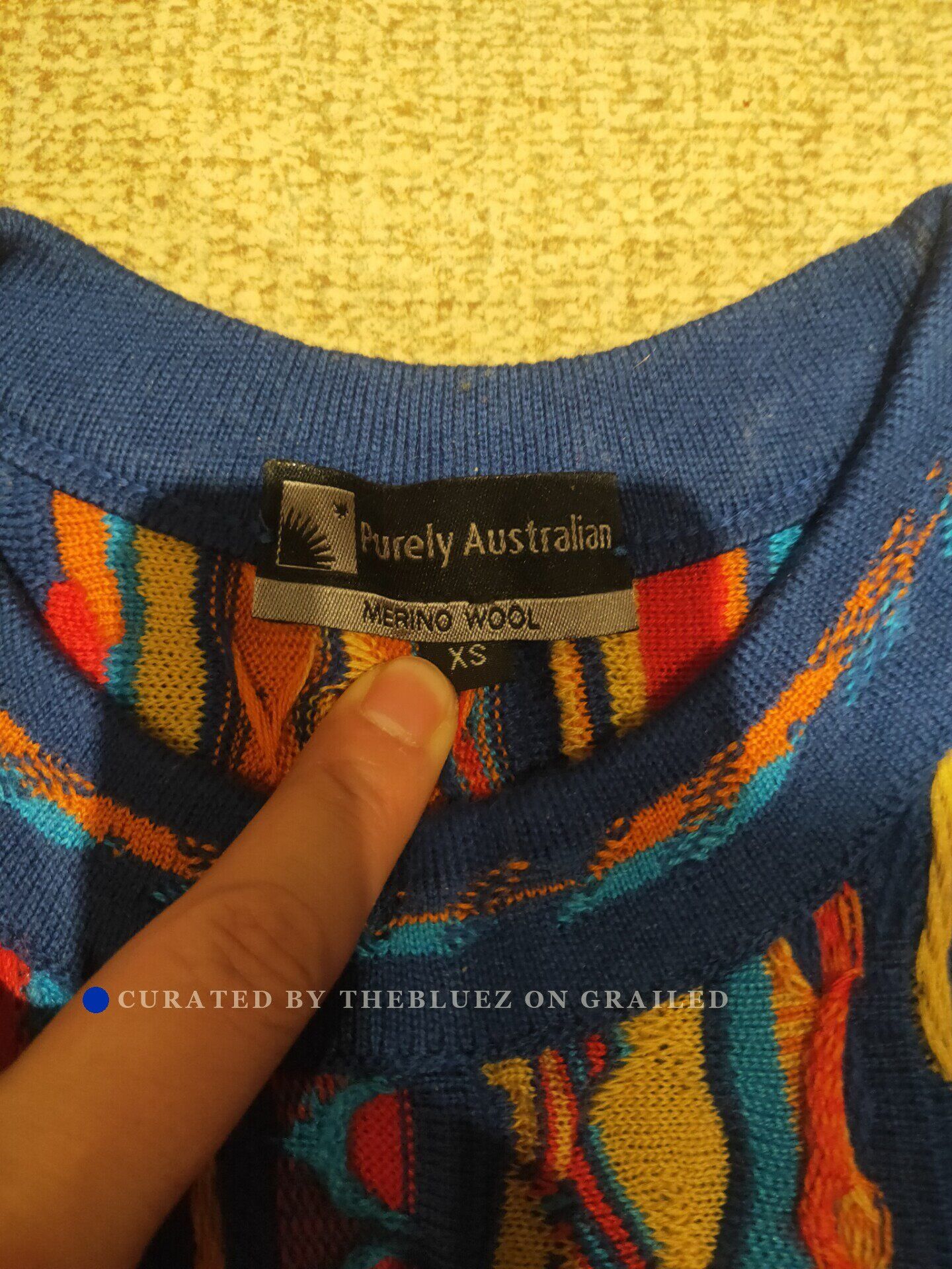 Other Vintage Pop Art Bitter Melon Sweater Size US M / EU 48-50 / 2 - 3 Thumbnail