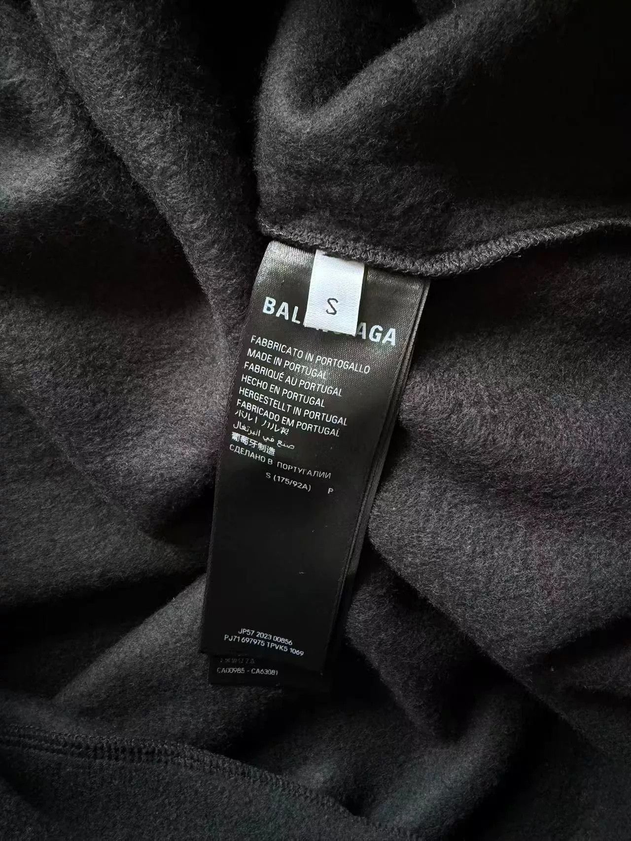 Balenciaga Balenciaga Double Ring Fleece Sweatshirt Size US S / EU 44-46 / 1 - 8 Thumbnail