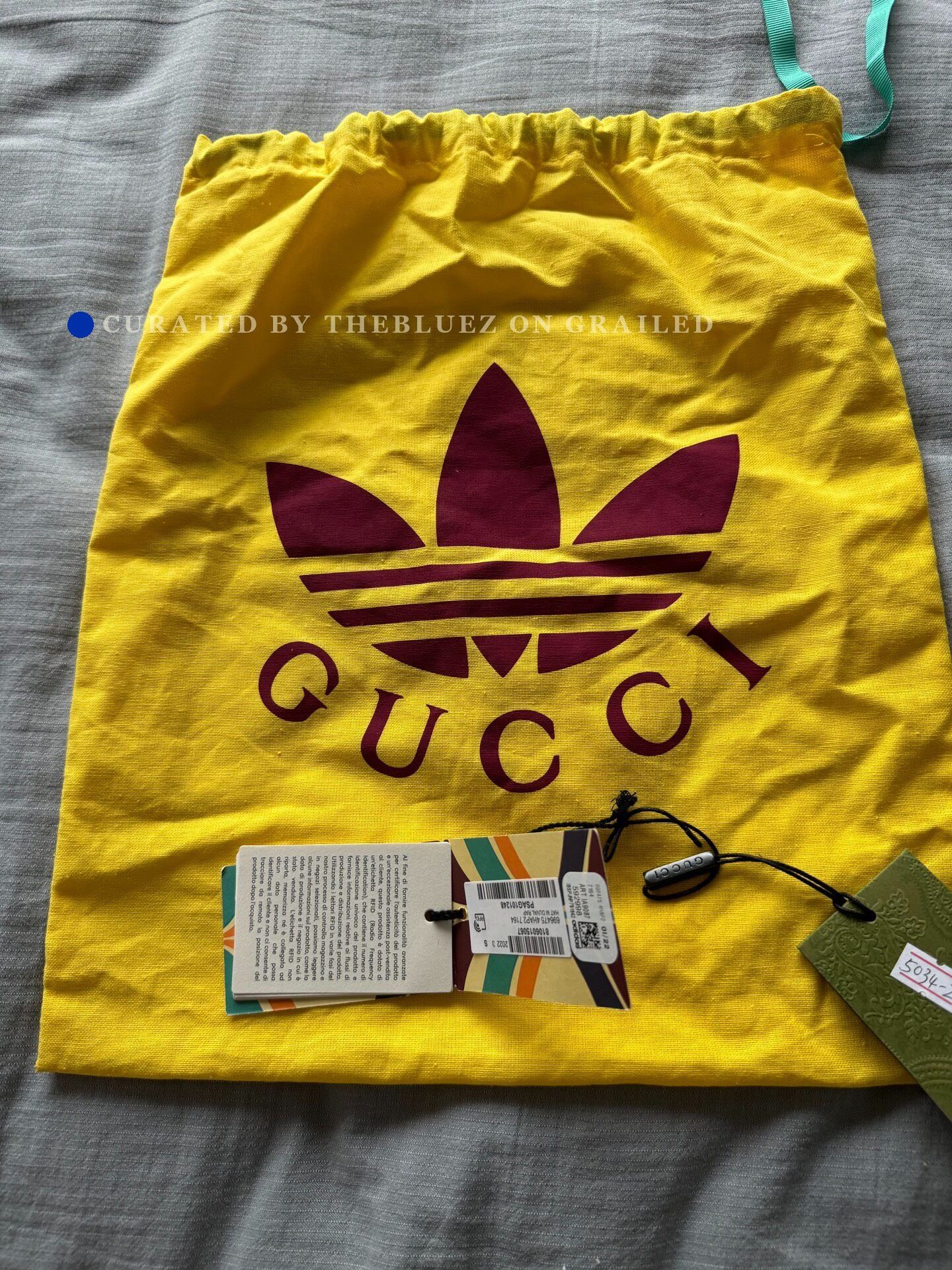 Gucci Gucci x Adidas Collaboration Baseball Cap Size ONE SIZE - 7 Thumbnail