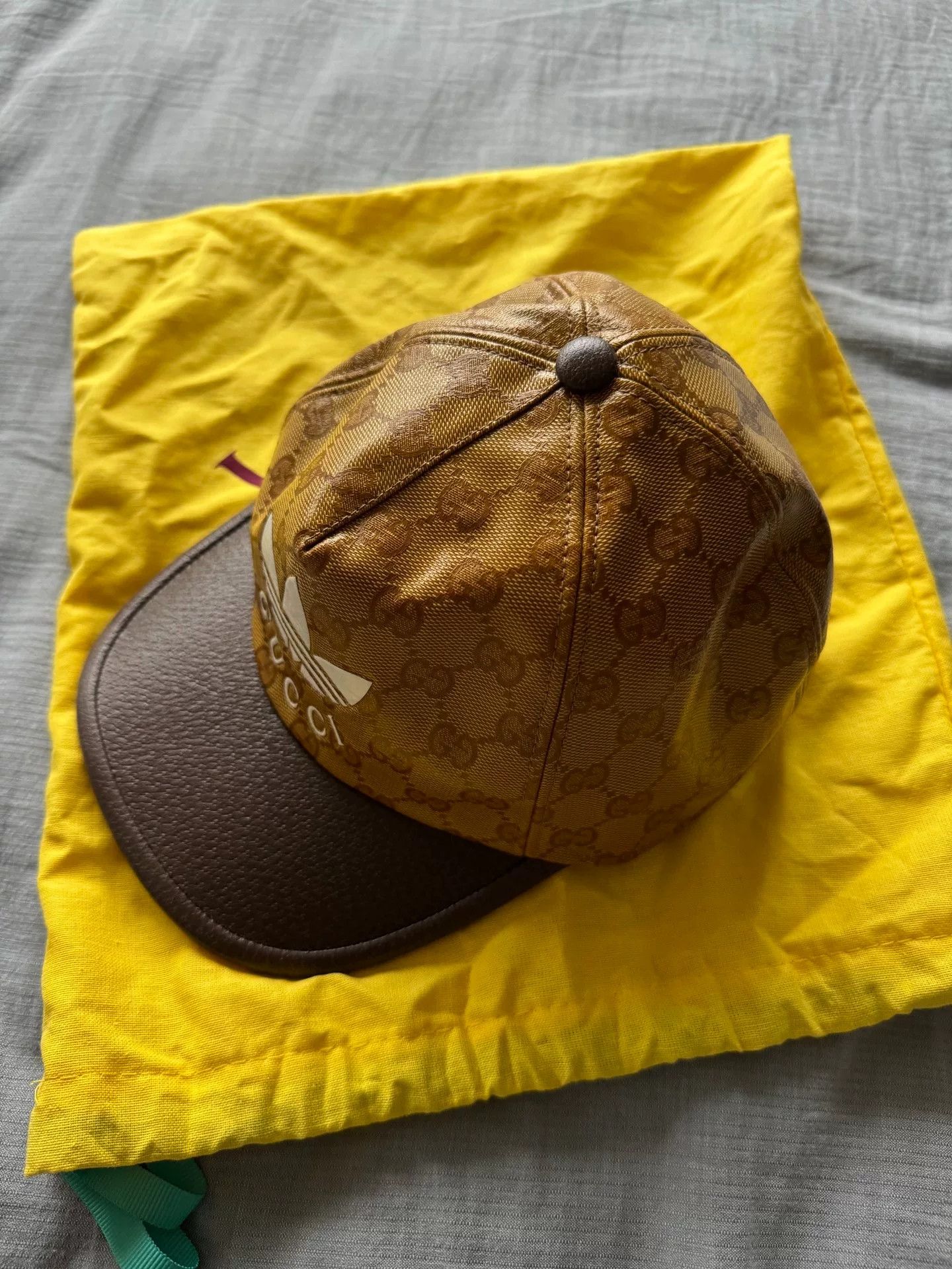 Gucci Gucci x Adidas Collaboration Baseball Cap Size ONE SIZE - 5 Thumbnail