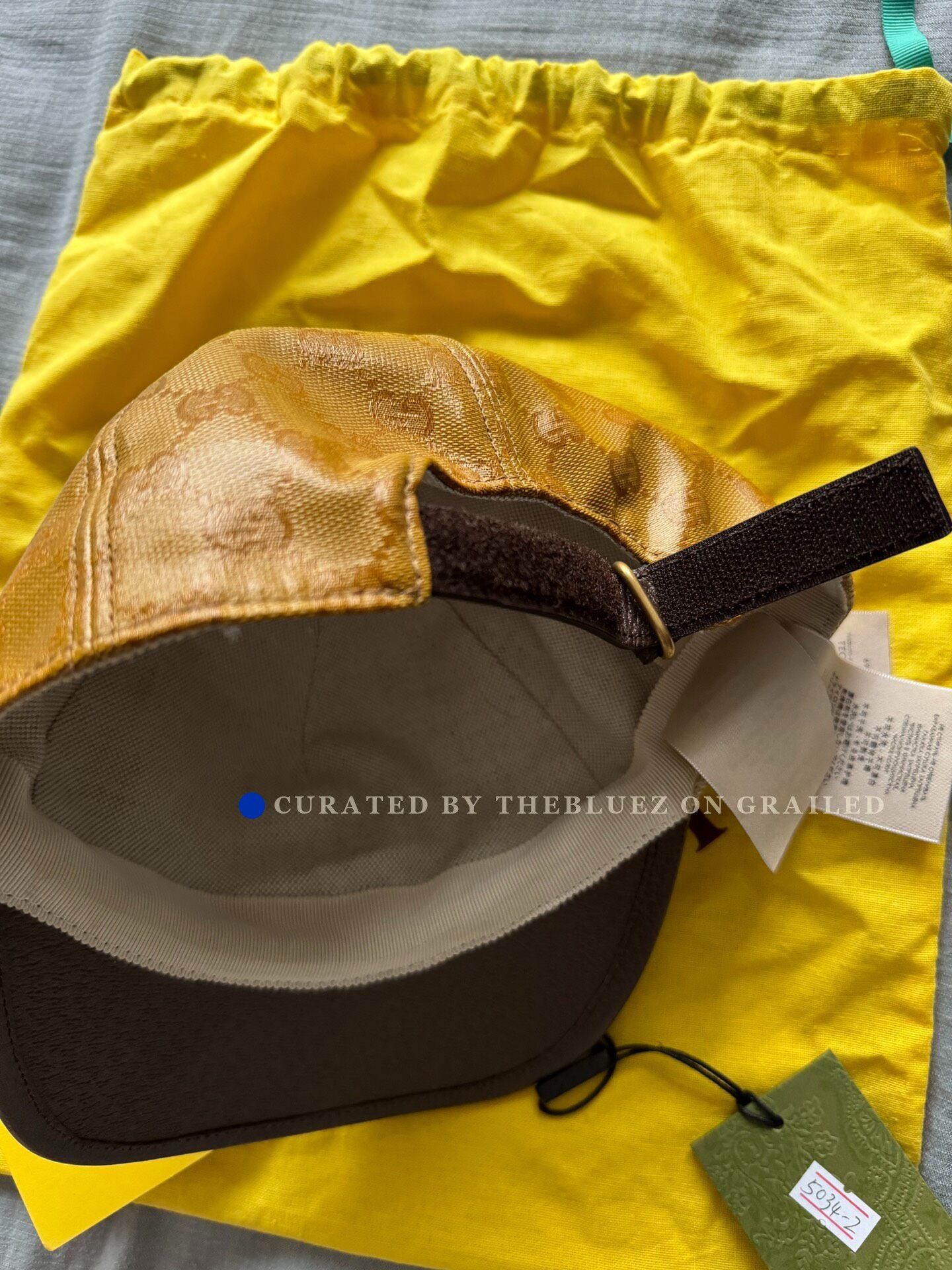 Gucci Gucci x Adidas Collaboration Baseball Cap Size ONE SIZE - 6 Thumbnail