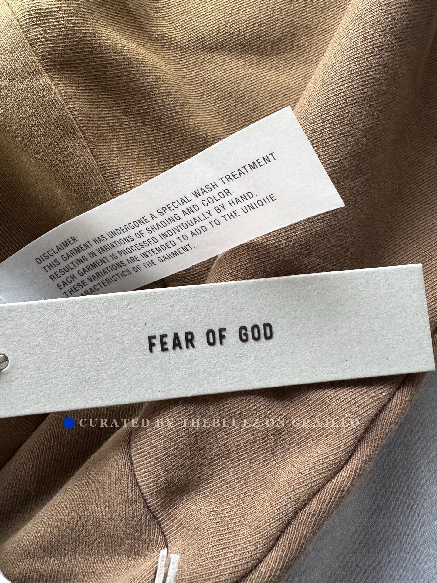 Fear of God Fear of God 7th Runway Brown Hoodie XS Size US XS / EU 42 / 0 - 5 Thumbnail