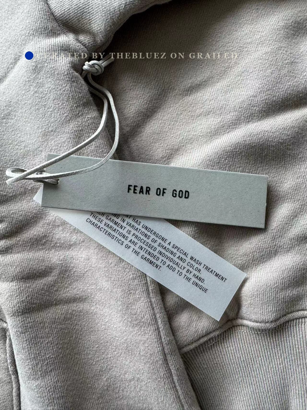 Fear of God Fear of God 7th Zip Distressed Hoodie XS Size US XS / EU 42 / 0 - 5 Thumbnail