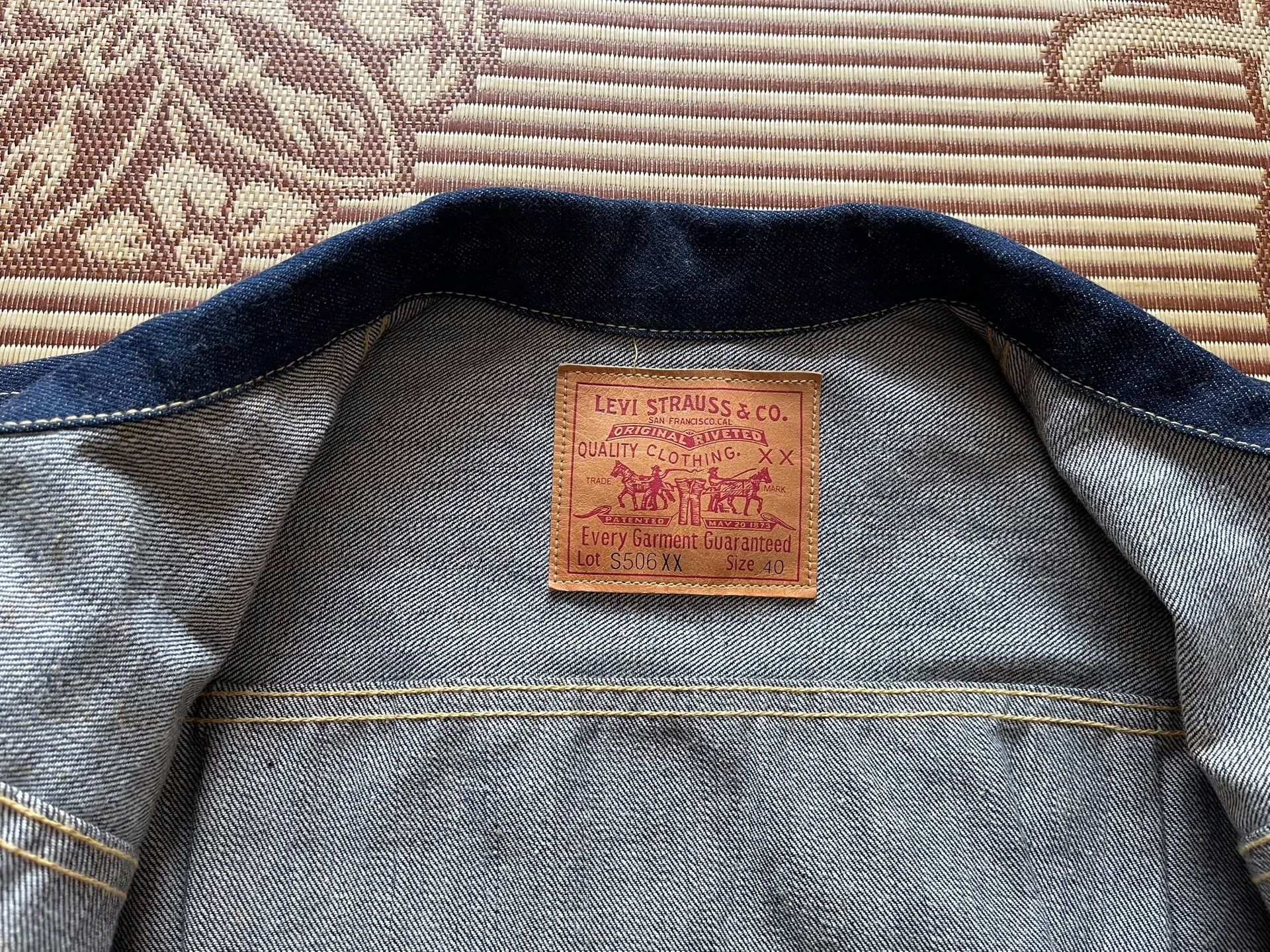 Levi's Vintage Clothing Levi's LVC 555 Denim Jacket Size US M / EU 48-50 / 2 - 7 Thumbnail