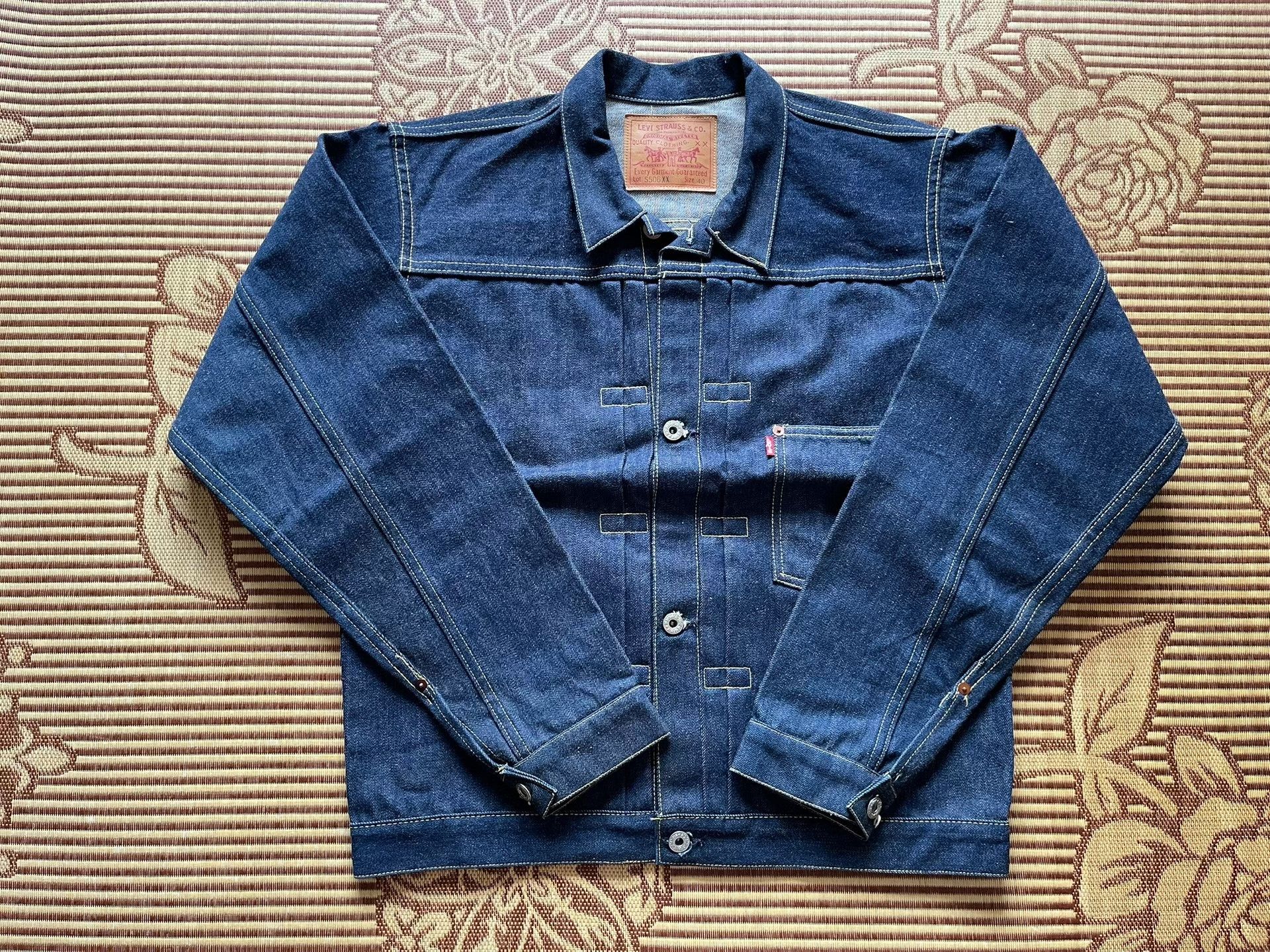 Levi's Vintage Clothing Levi's LVC 555 Denim Jacket Size US M / EU 48-50 / 2 - 3 Thumbnail