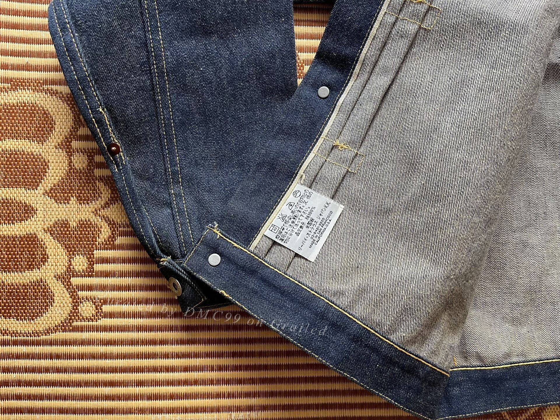 Levi's Vintage Clothing Levi's LVC 555 Denim Jacket Size US M / EU 48-50 / 2 - 8 Thumbnail