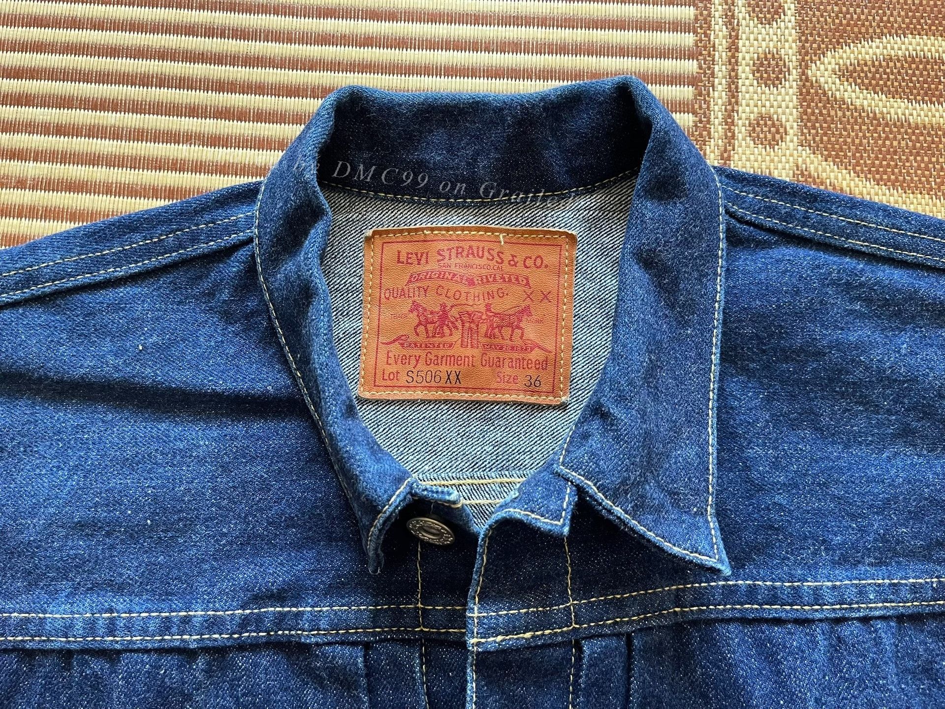 Levi's Vintage Clothing Levi's LVC 555 Denim Jacket S Size US S / EU 44-46 / 1 - 8 Thumbnail