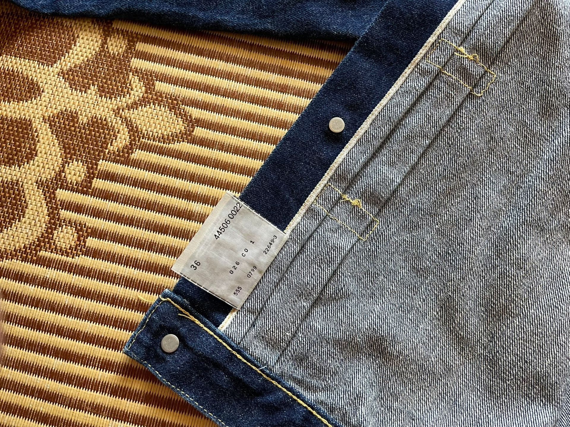Levi's Vintage Clothing Levi's LVC 555 Denim Jacket S Size US S / EU 44-46 / 1 - 9 Thumbnail