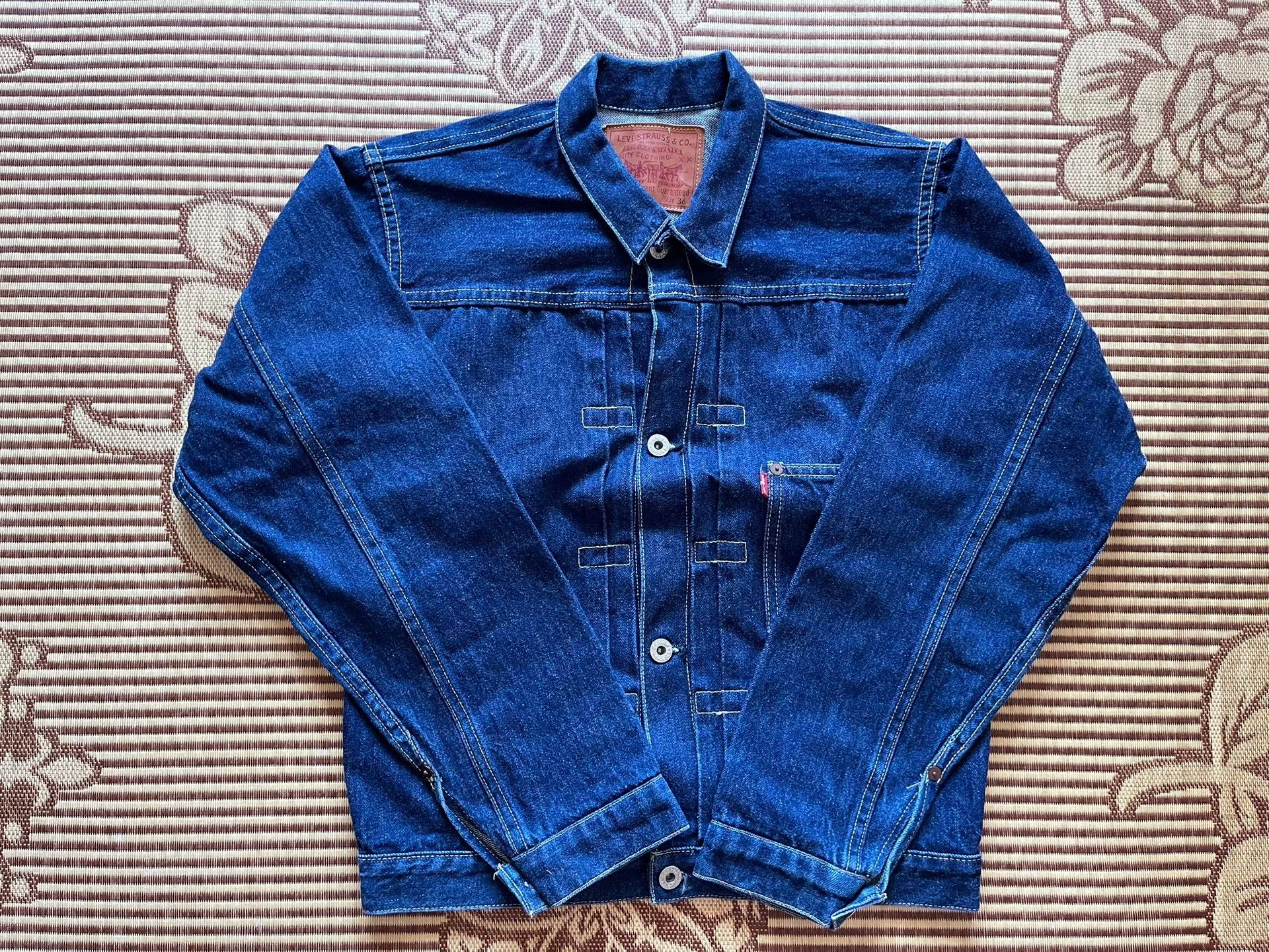 Levi's Vintage Clothing Levi's LVC 555 Denim Jacket S Size US S / EU 44-46 / 1 - 3 Thumbnail