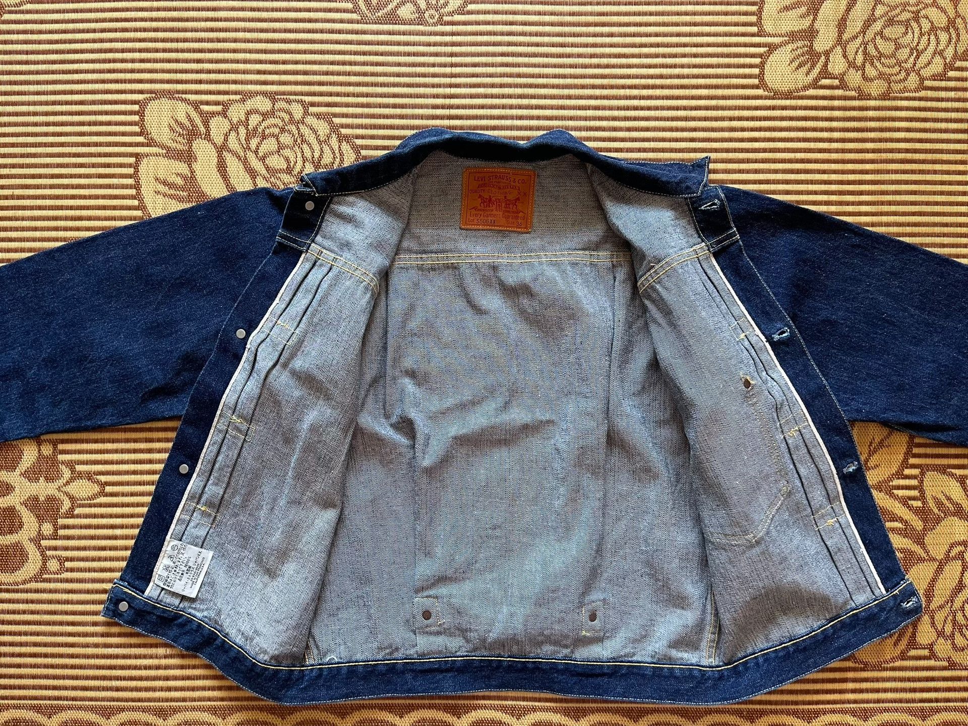 Levi's Vintage Clothing Levi's LVC 555 Denim Jacket S Size US S / EU 44-46 / 1 - 7 Thumbnail