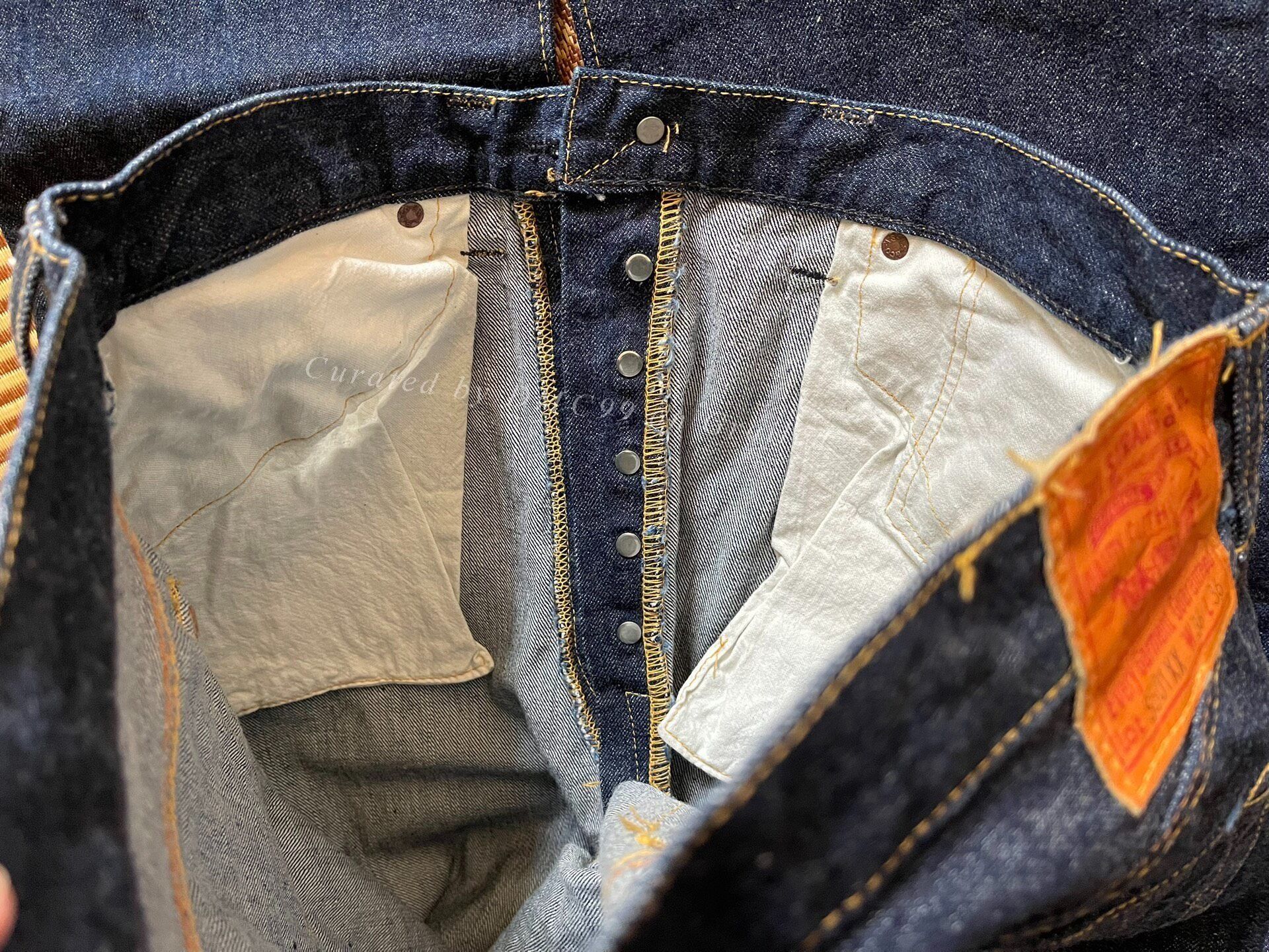 Levi's Vintage Clothing Levi's LVC 555 S501XX 1944 Jeans Size US 28 / EU 44 - 6 Thumbnail