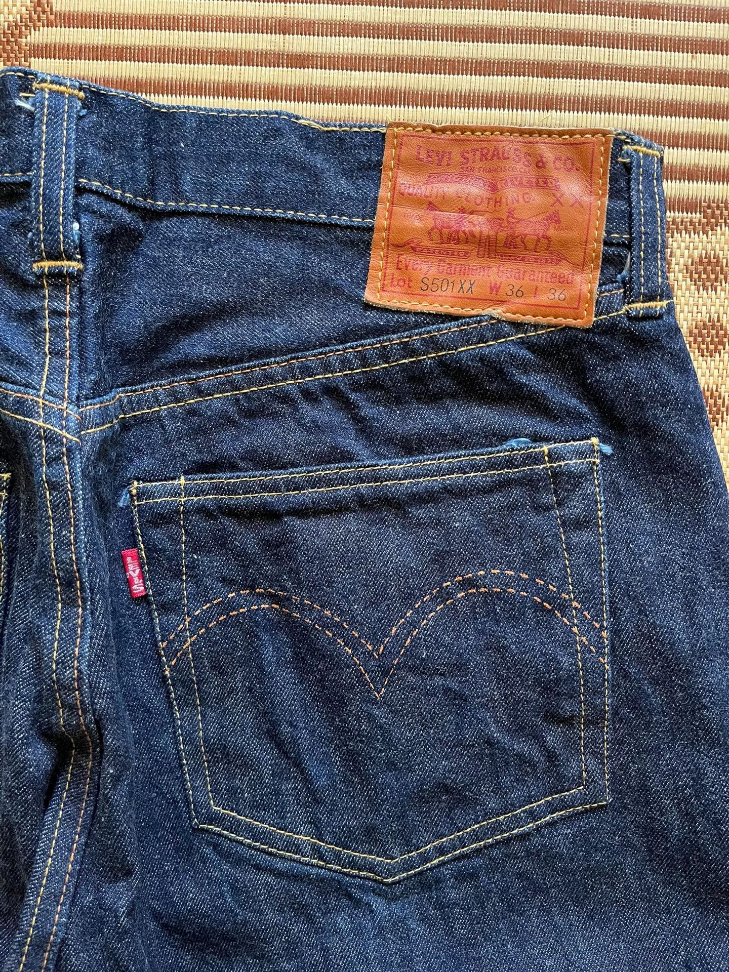 Levi's Vintage Clothing Levi's LVC 555 S501XX 1944 Jeans Size US 28 / EU 44 - 4 Thumbnail
