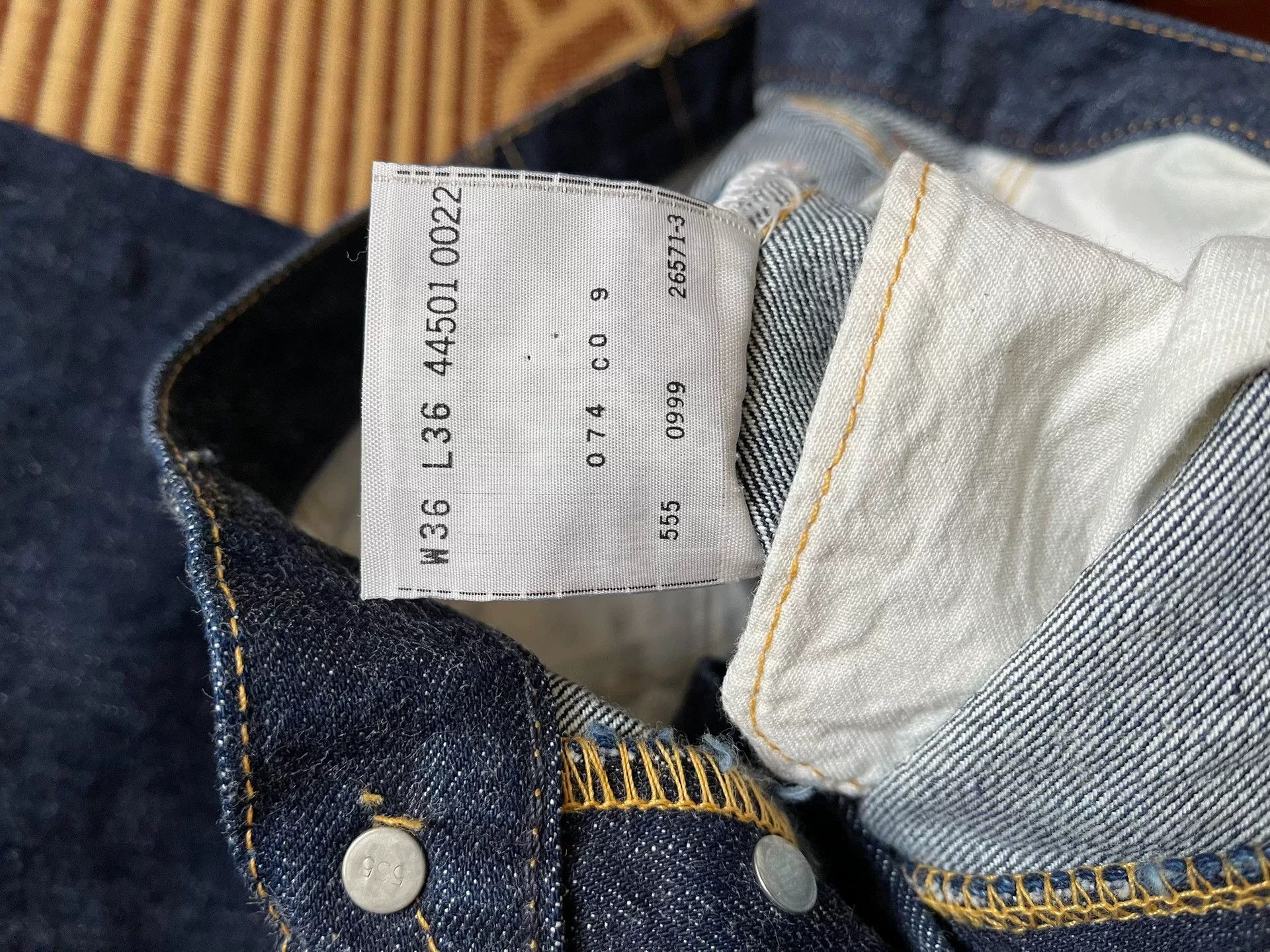 Levi's Vintage Clothing Levi's LVC 555 S501XX 1944 Jeans Size US 28 / EU 44 - 7 Thumbnail