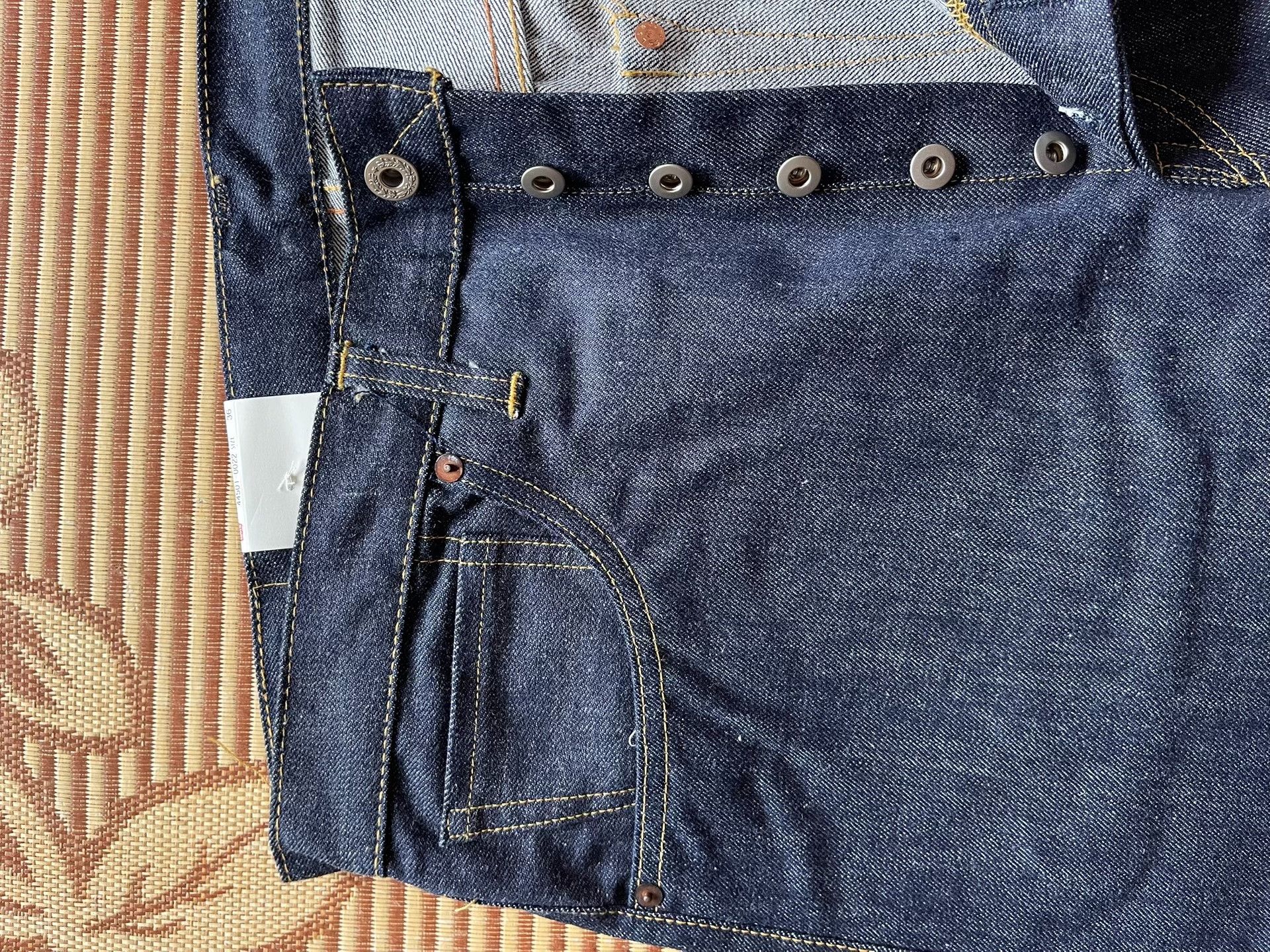 Levi's Vintage Clothing Levi's LVC 555 1944 WW2 Jeans Size US 38 / EU 54 - 6 Thumbnail