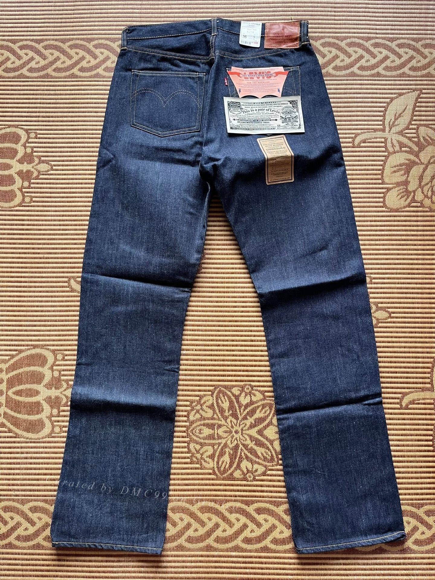Levi's Vintage Clothing Levi's LVC 555 1944 WW2 Jeans Size US 38 / EU 54 - 3 Thumbnail