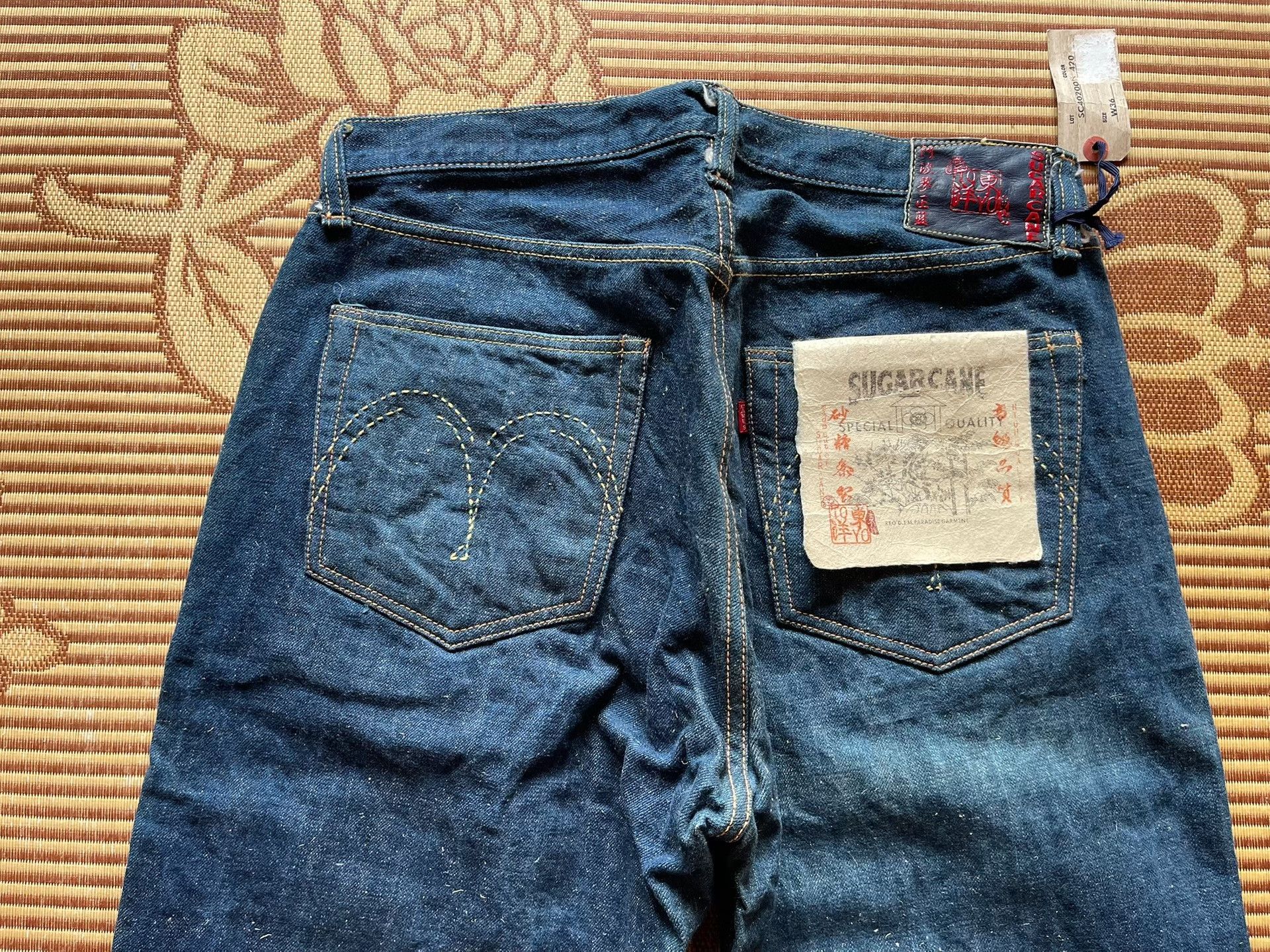Sugar Cane Sugar Cane SC40200 W36 Jeans Size US 36 / EU 52 - 4 Thumbnail