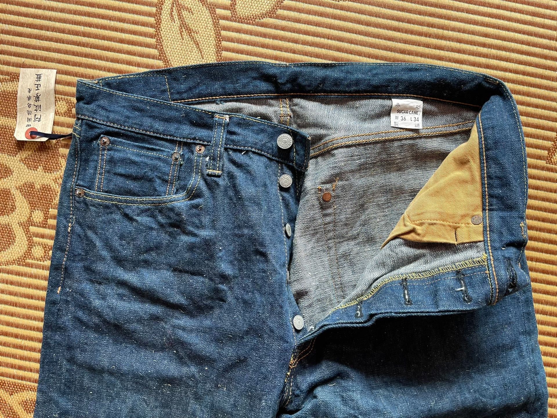 Sugar Cane Sugar Cane SC40200 W36 Jeans Size US 36 / EU 52 - 5 Thumbnail