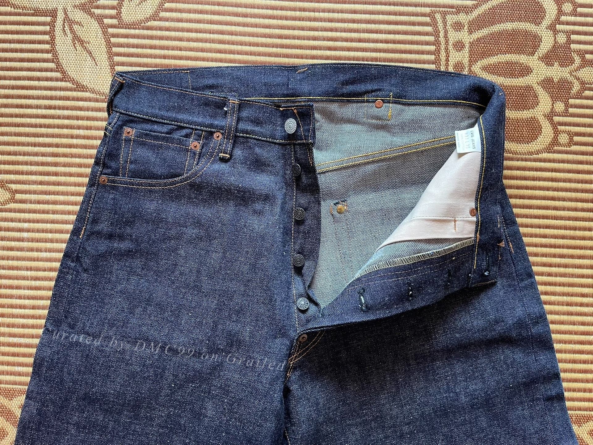 Evisu Evis No.2 2504RXX Denim Jeans Size US 33 - 5 Thumbnail