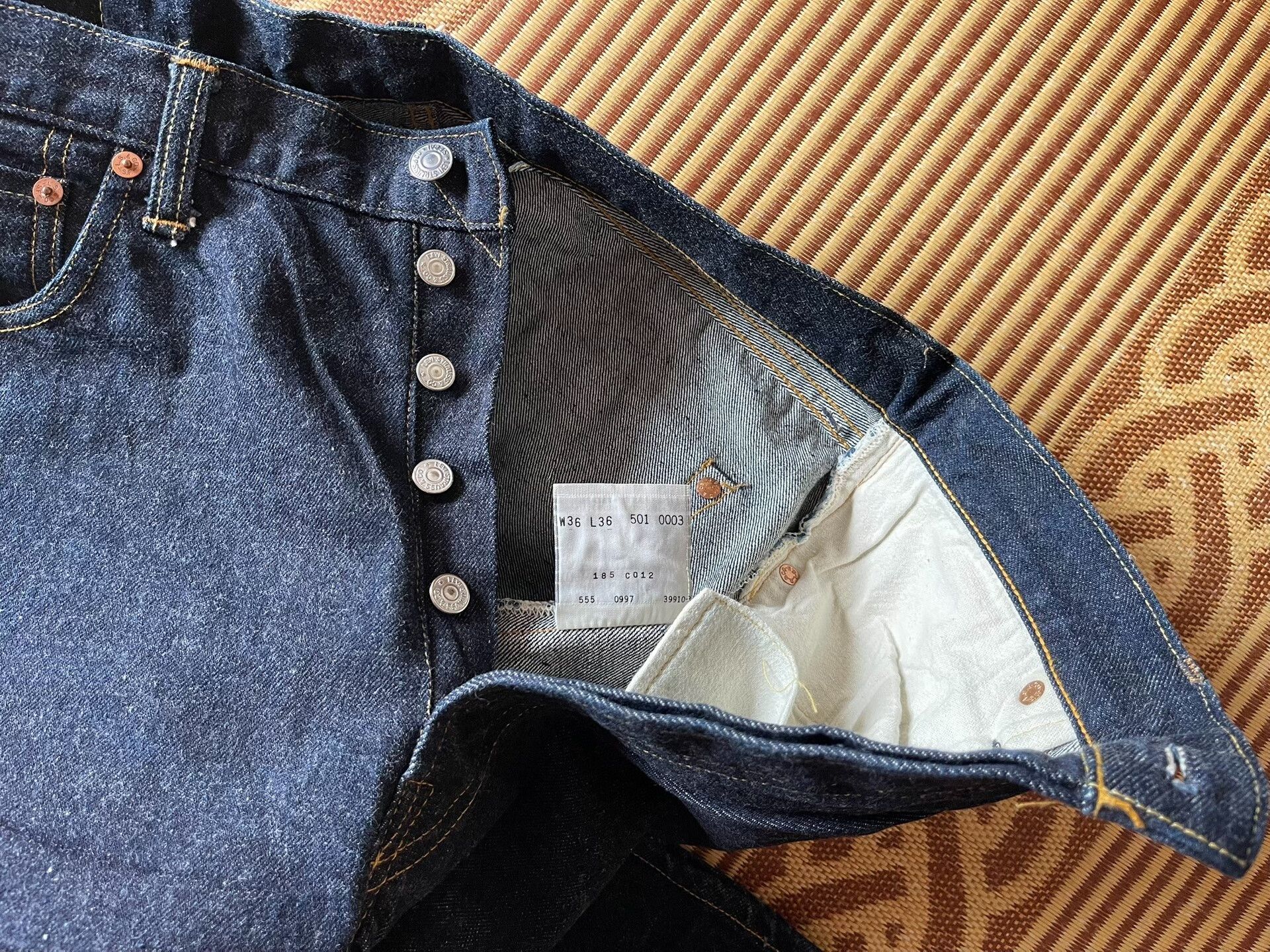 Levi's Vintage Clothing Levi's LVC 501XX 1955 Jeans Size US 36 / EU 52 - 7 Thumbnail