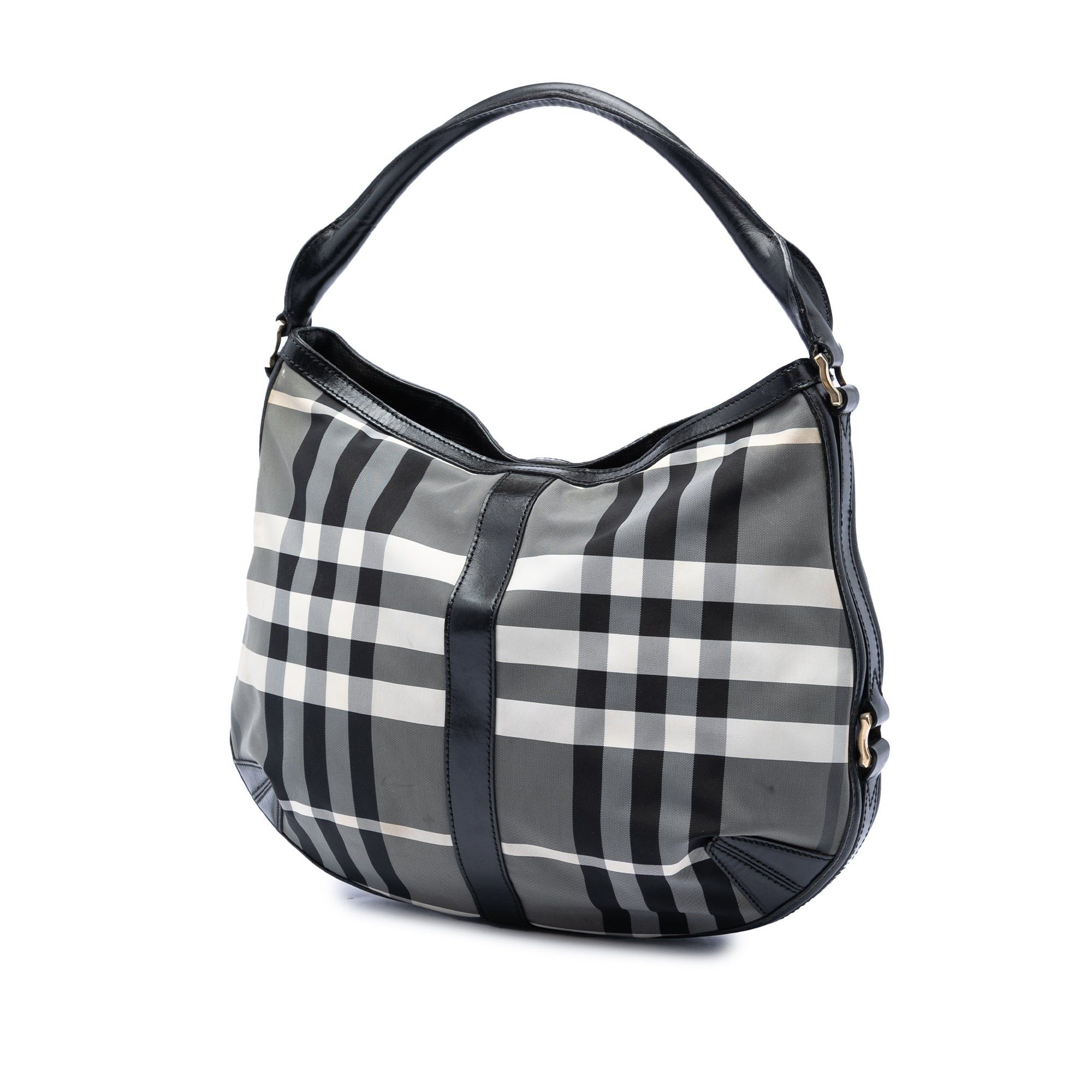 Burberry Check Nylon Grafton Hobo Size ONE SIZE - 2 Thumbnail