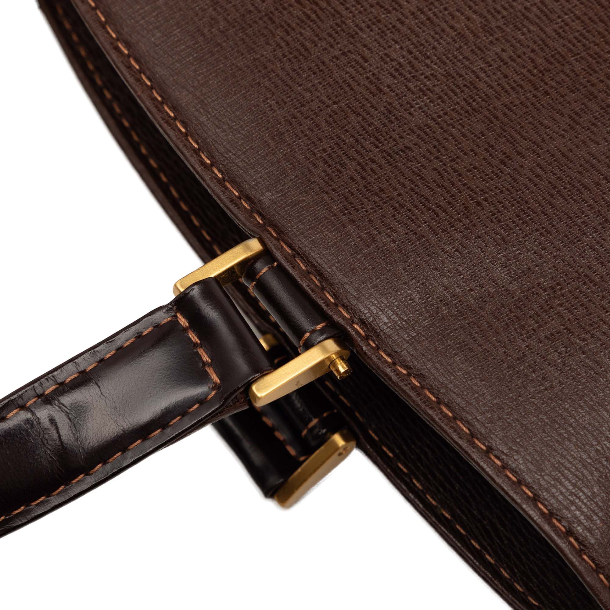 Burberry Leather Bucket Bag Size ONE SIZE - 6 Thumbnail
