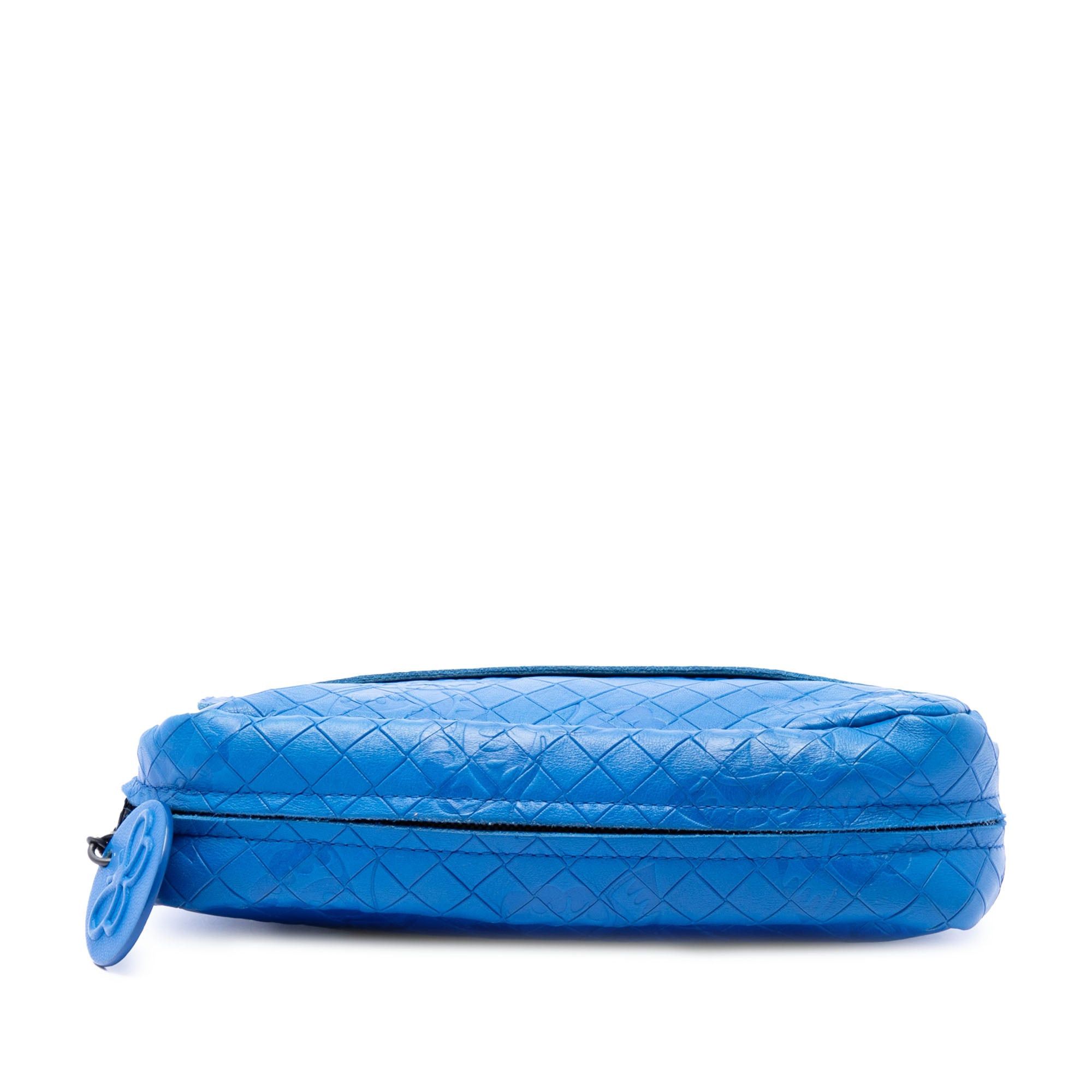 Bottega Veneta Small Calfskin Intrecciomirage Embossed Butterfly Chain Crossbody Size ONE SIZE - 3 Thumbnail