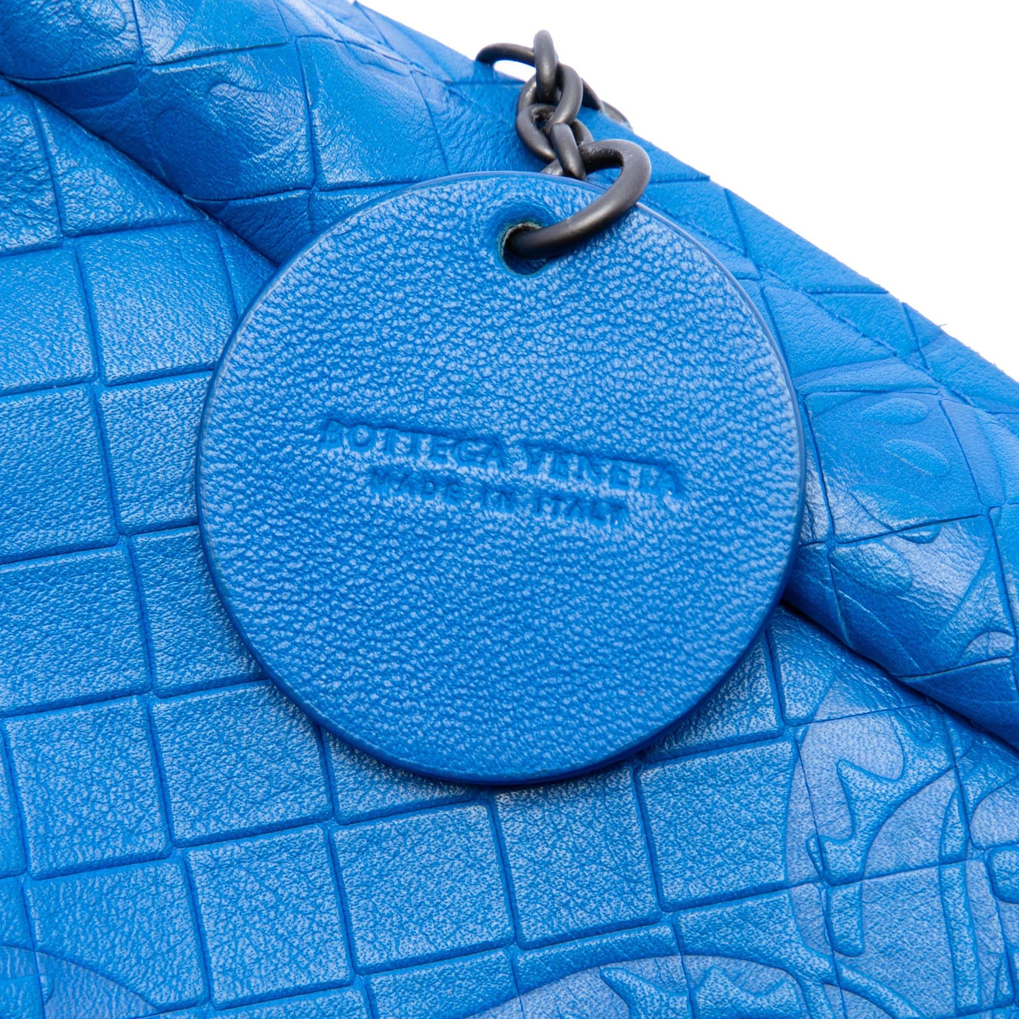 Bottega Veneta Small Calfskin Intrecciomirage Embossed Butterfly Chain Crossbody Size ONE SIZE - 5 Thumbnail