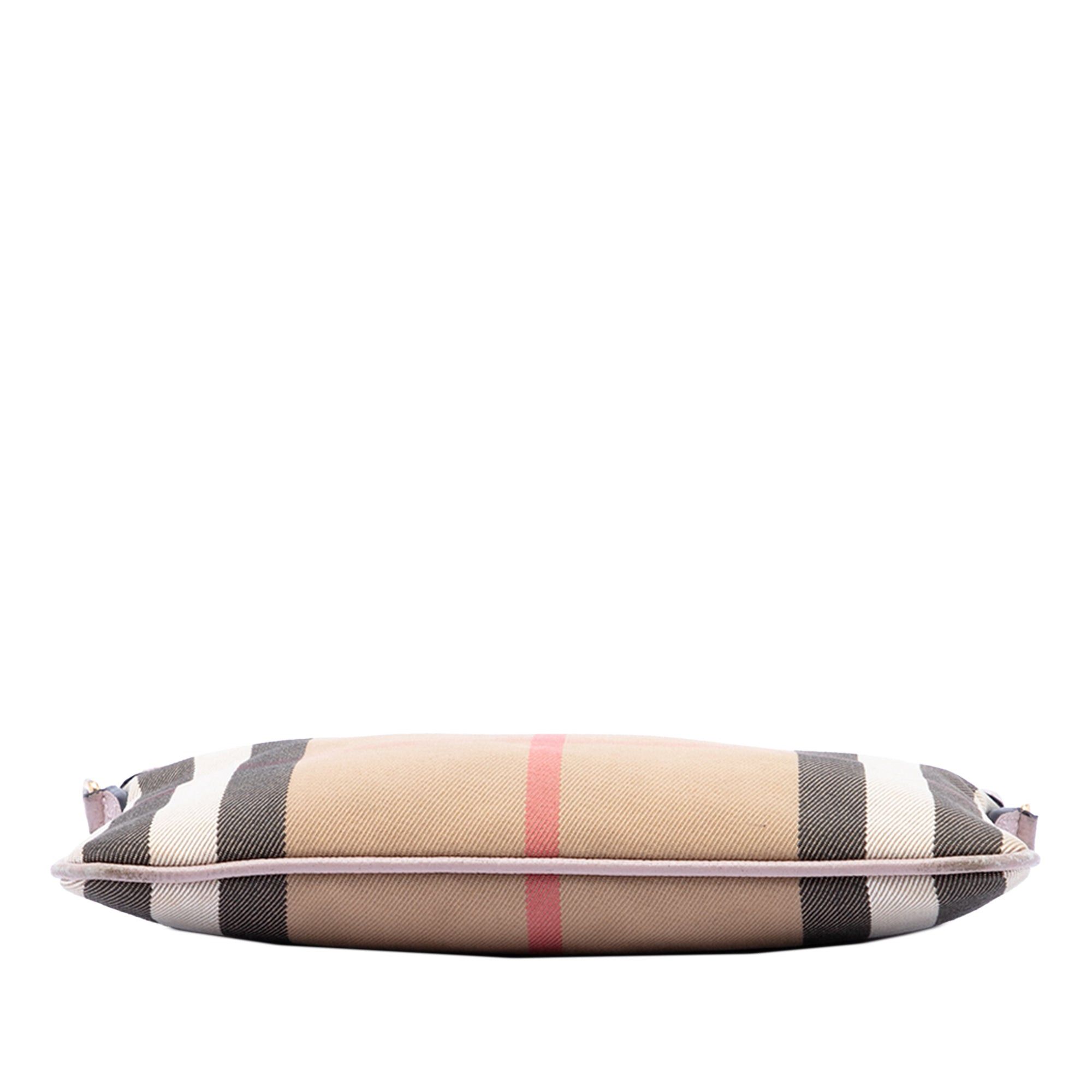 Burberry House Check Canvas Derby Peyton Crossbody Size ONE SIZE - 3 Thumbnail