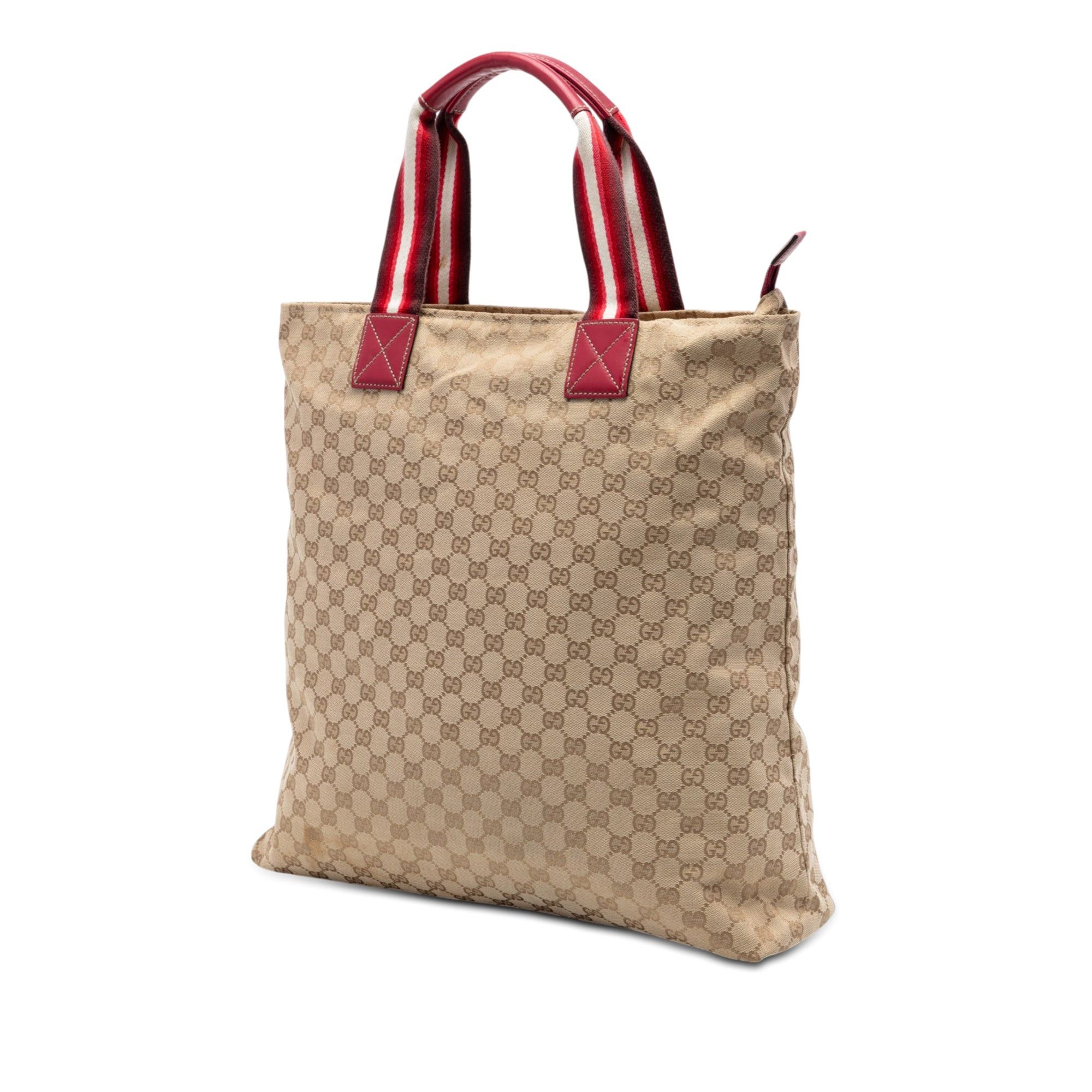 Gucci GG Canvas Web Vertical Tote Size ONE SIZE - 2 Thumbnail