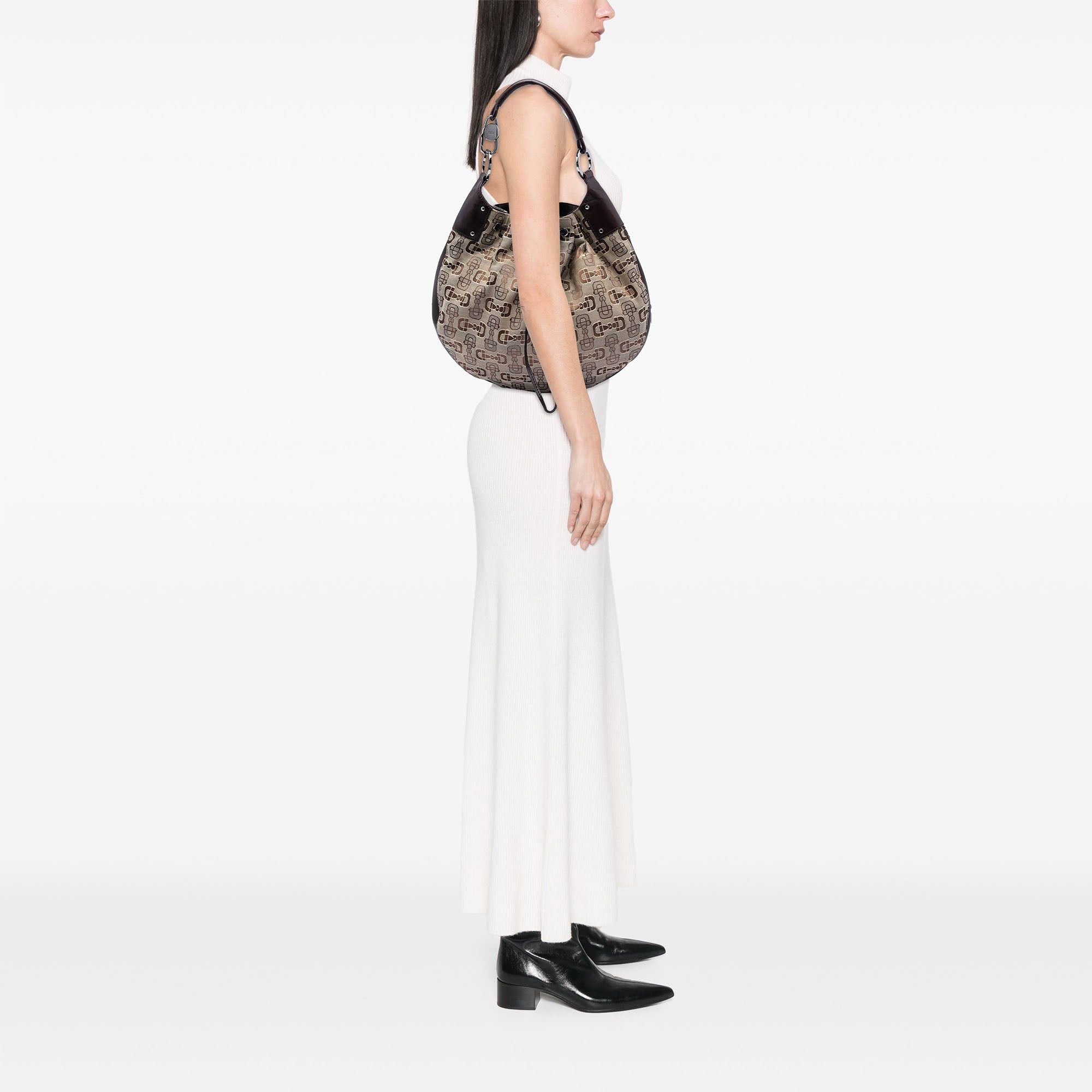 Gucci Horsebit Canvas Hobo Size ONE SIZE - 5 Thumbnail