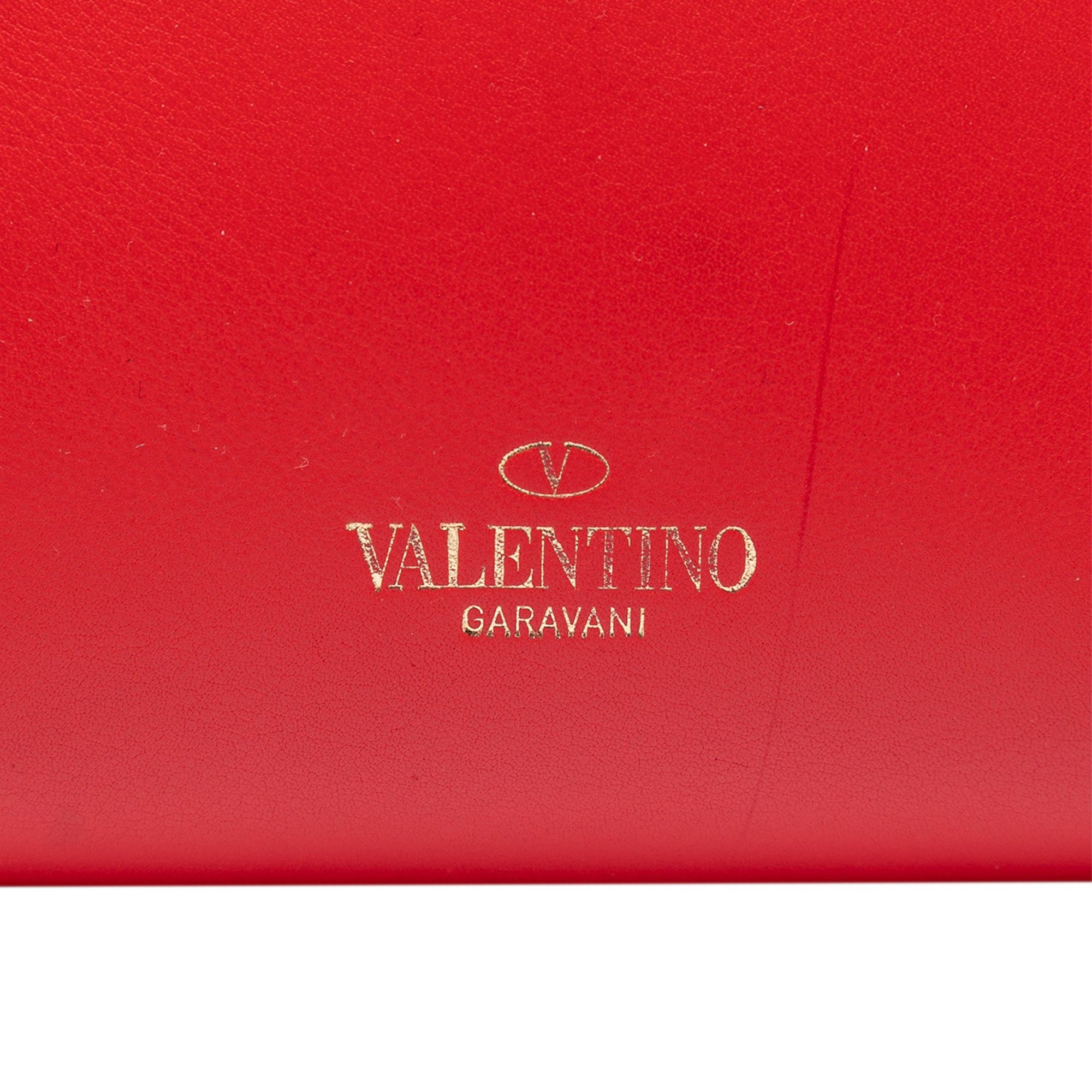 Valentino Mini Leather Rockstud Double Handle Tote Size ONE SIZE - 5 Thumbnail